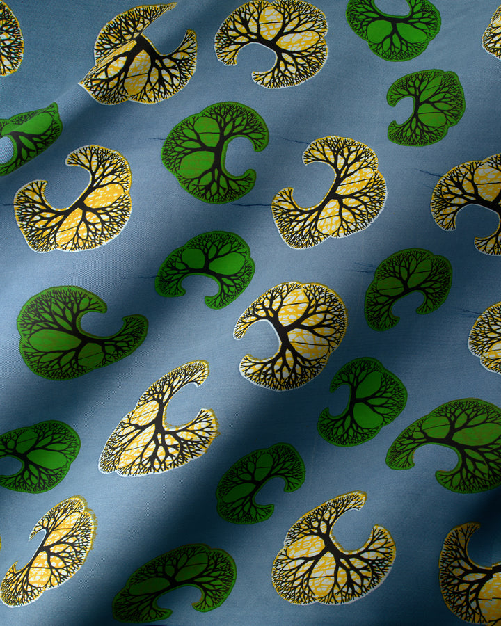 Wax Hollandais | VL05124.142 | Cerveau, cerveau de Kofi Anan, placenta