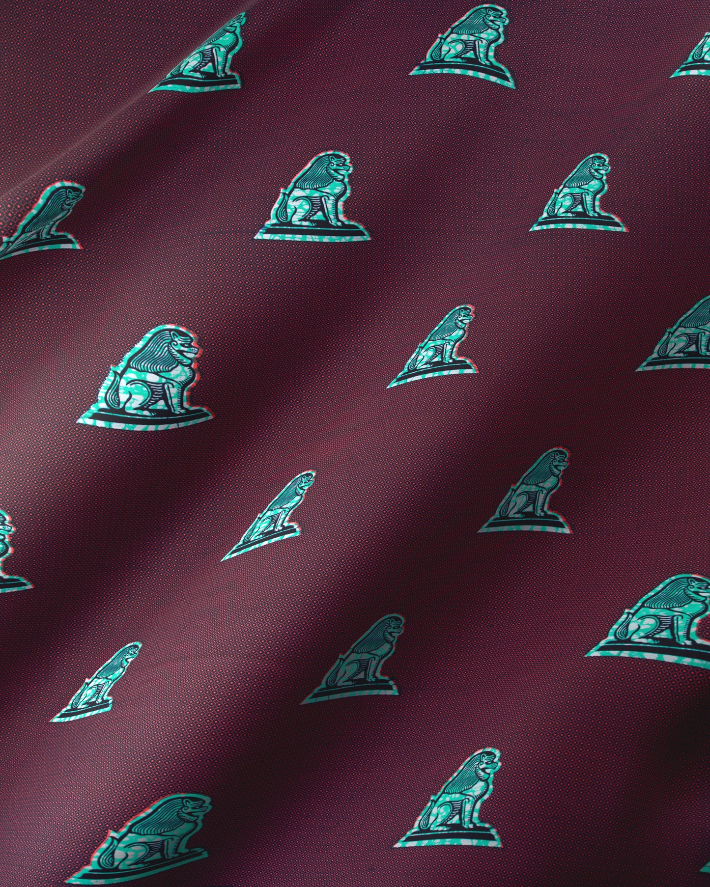 Wax Hollandais | VL08863.084 | I am sitting at my Gate, Lion of Judah, Lion's Head, The Force