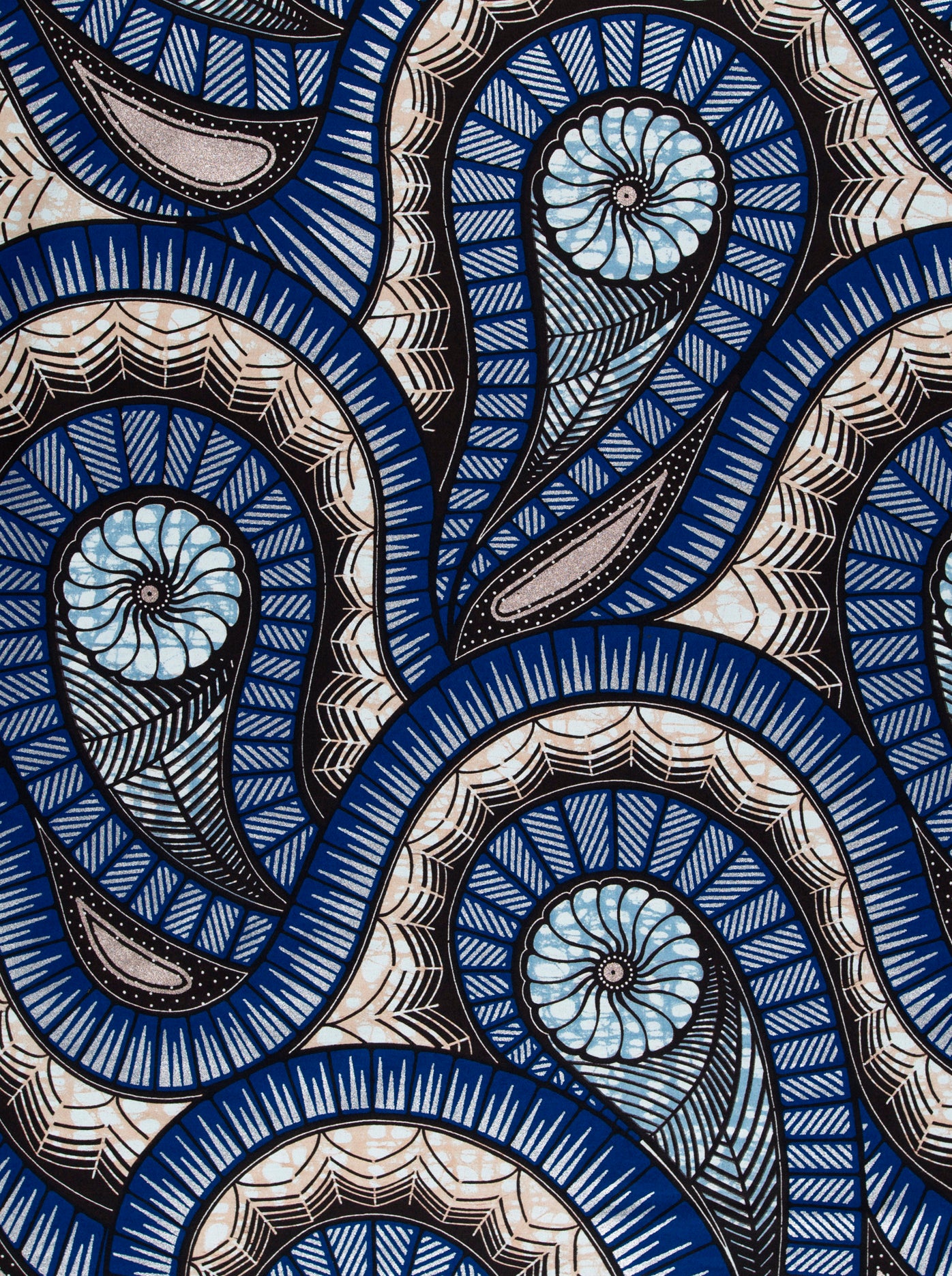 Super-Wax | VL08868.018 | Silver Embellished – Vlisco Super-Wax | VL08868.018 | Silver Embellished – Vlisco