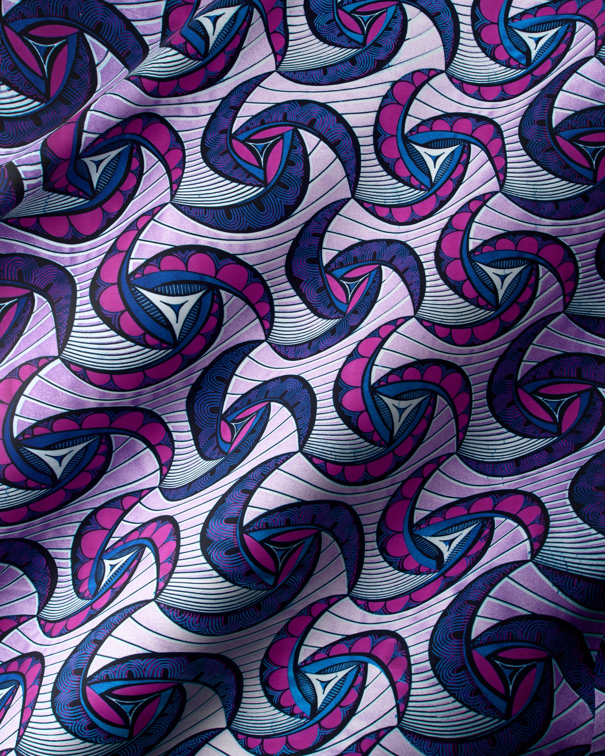 Wax GlitterGlam | VL08885.017 | Pastel Lilac Embellished – Vlisco