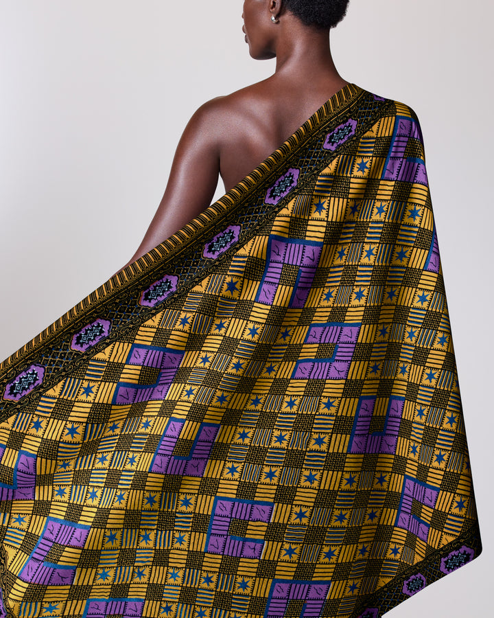 Wax Hollandais | VL44050.387 | Royal Blue Embellished