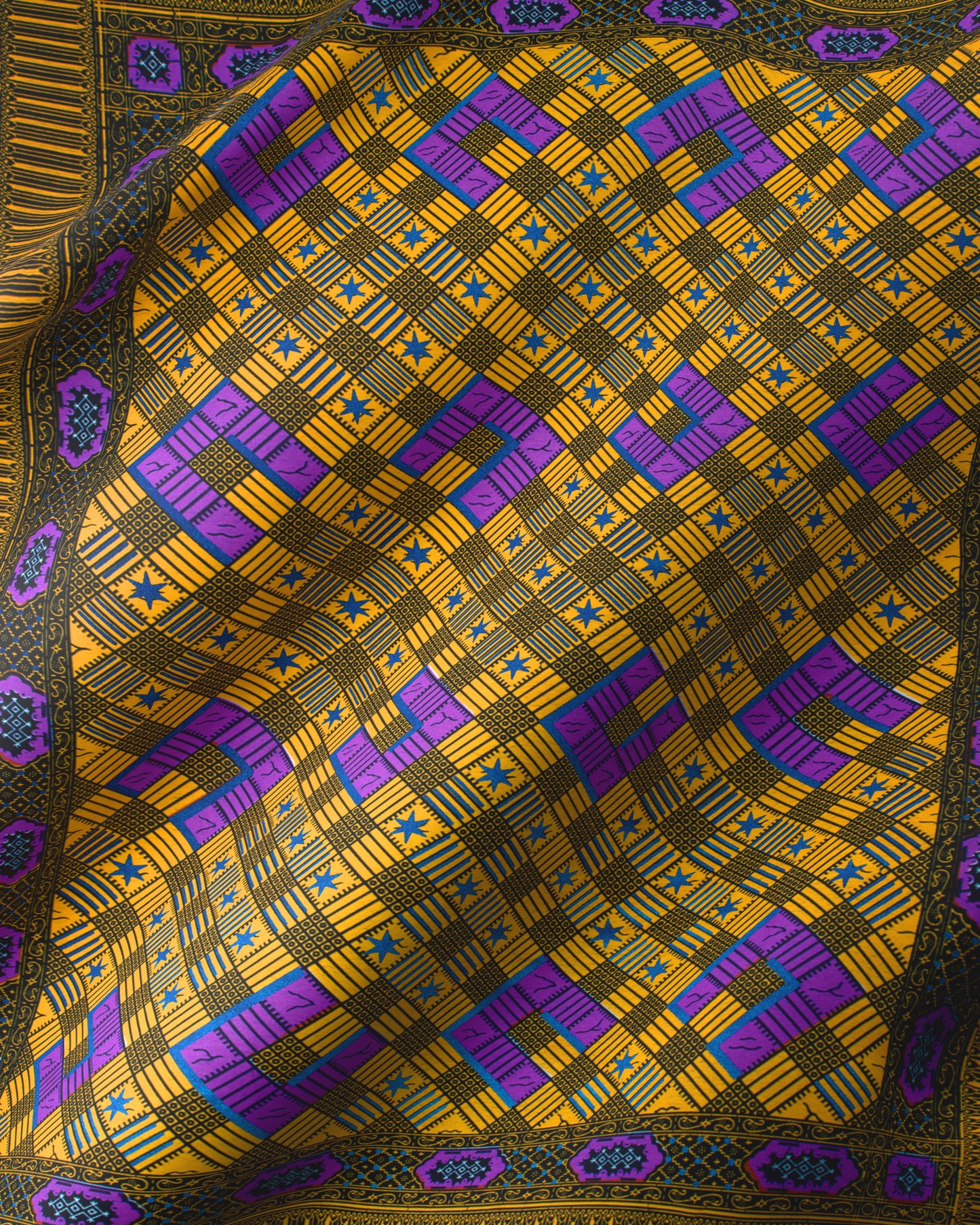 Wax Hollandais | VL44050.387 | Royal Blue Embellished