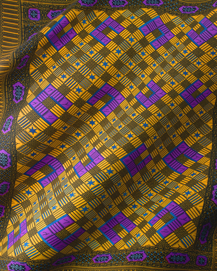 Wax Hollandais | VL44050.387 | Royal Blue Embellished