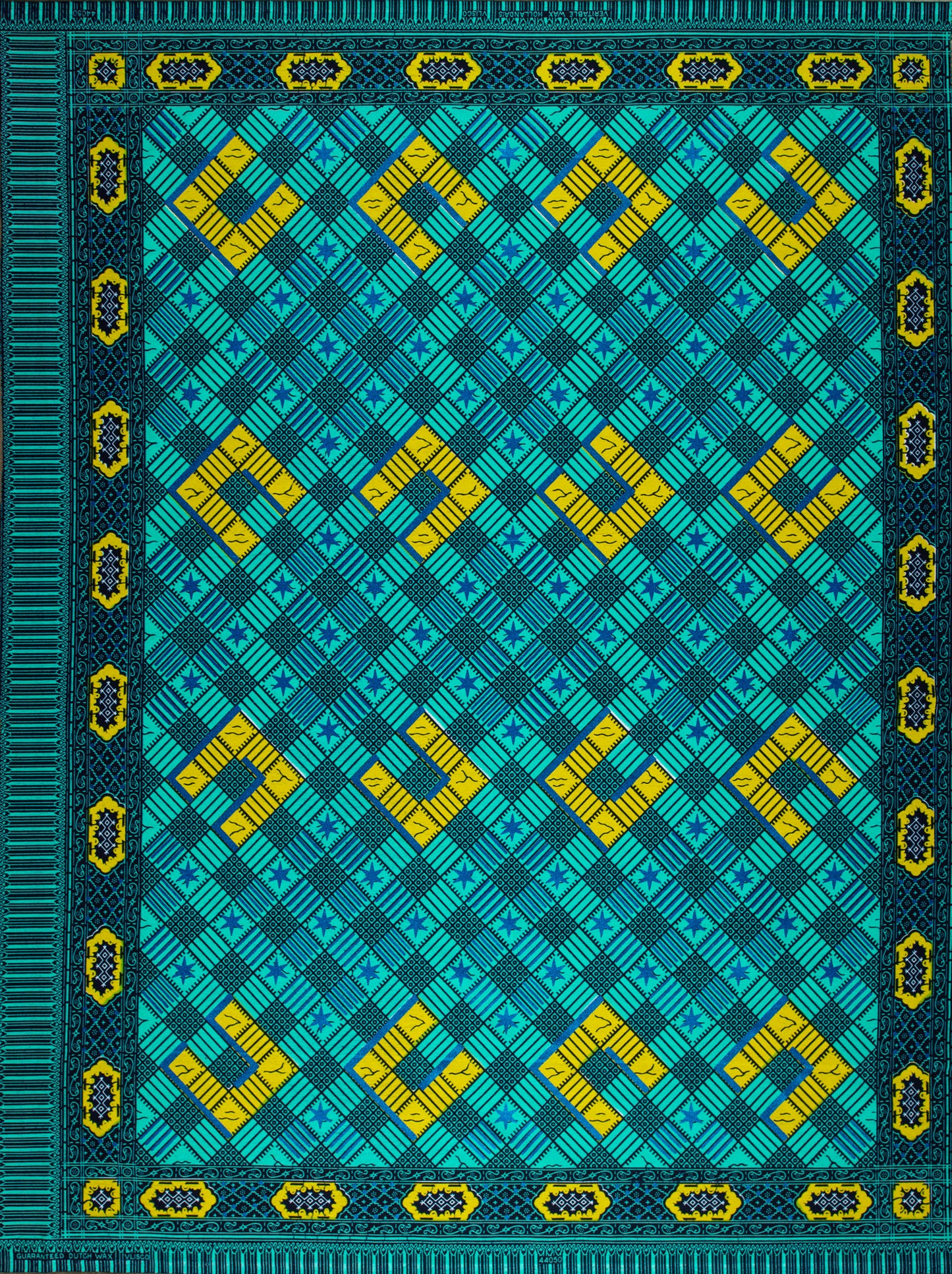 Wax Hollandais | VL44050.388 | Royal Blue Embellished