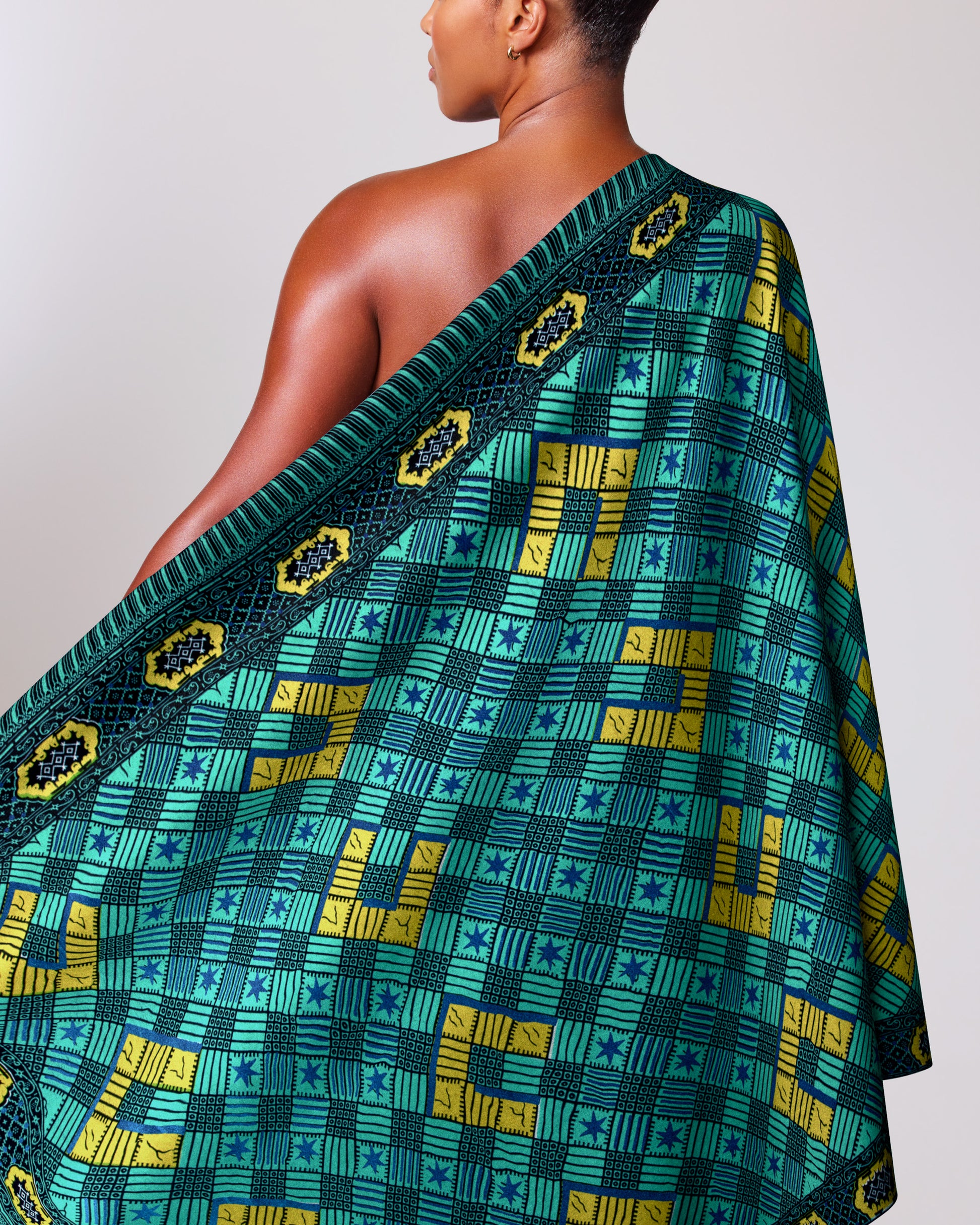 Wax Hollandais | VL44050.388 | Royal Blue Embellished