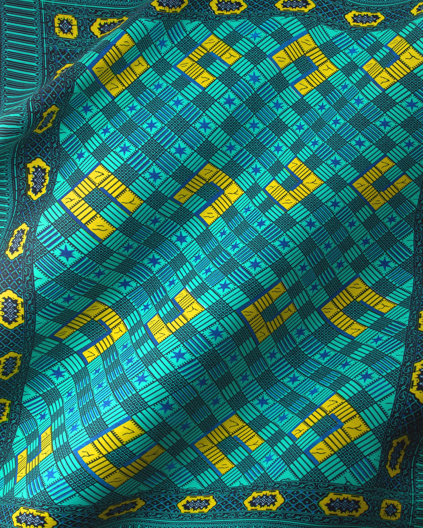 Wax Hollandais | VL44050.388 | Royal Blue Embellished