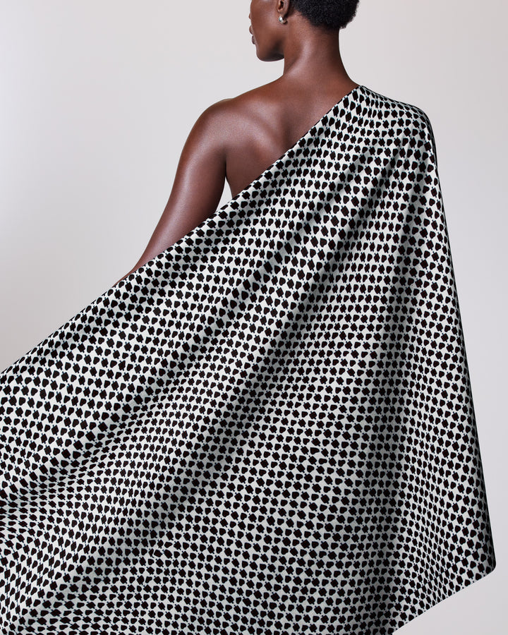 Wax Hollandais | VL48350.028 | Cowrie, Heart and dice, White corn