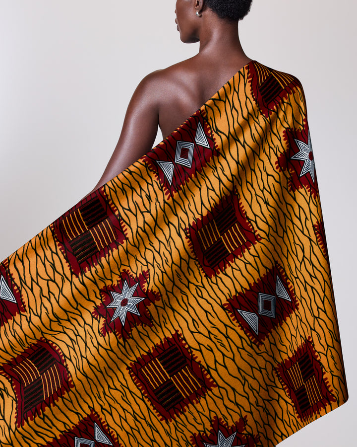 Wax Hollandais | VL48500.051 | Bible and star, Squares