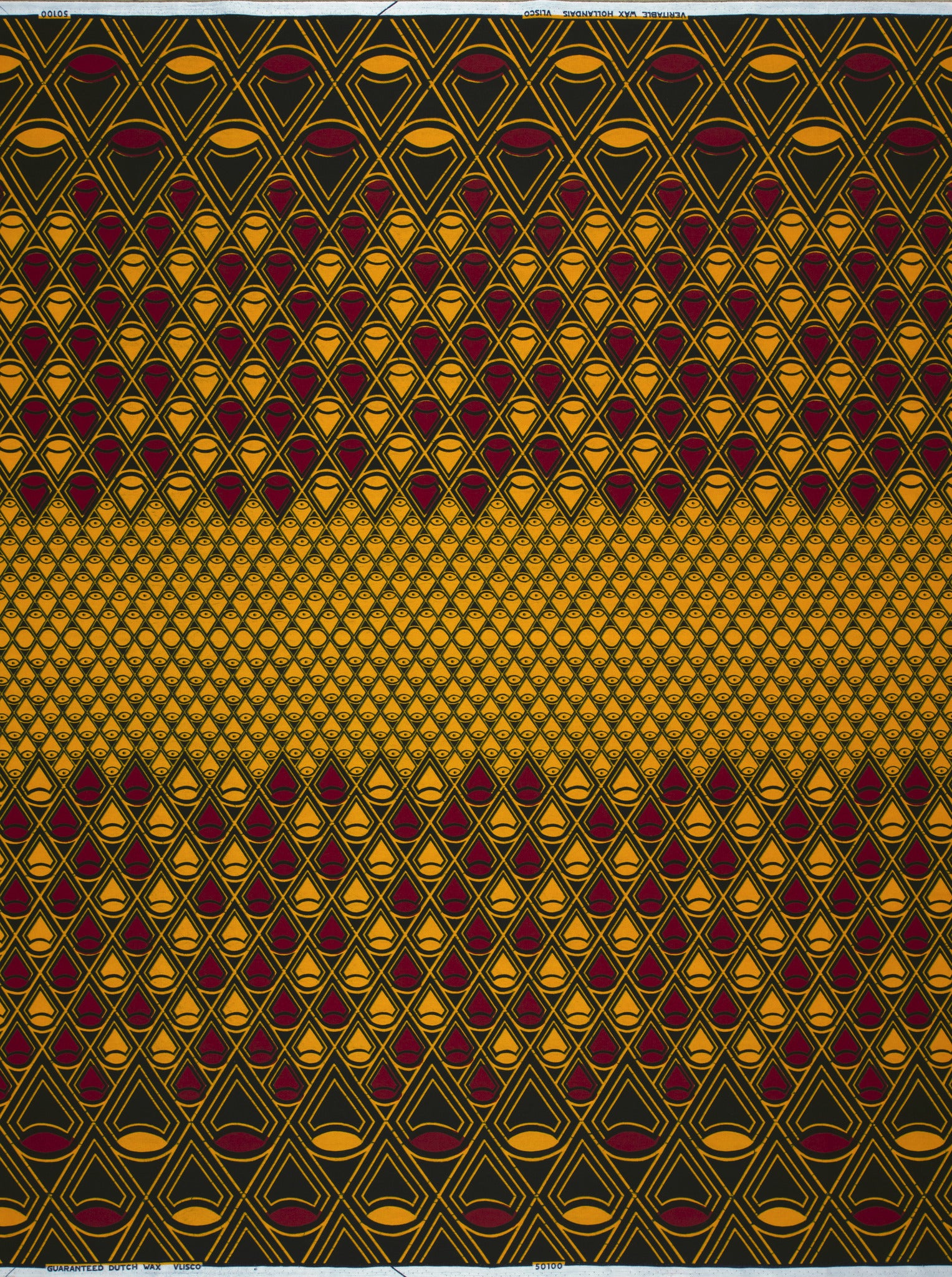 Wax Hollandais | VL50100.055 | Diamant, Okoso, Tambours parlants