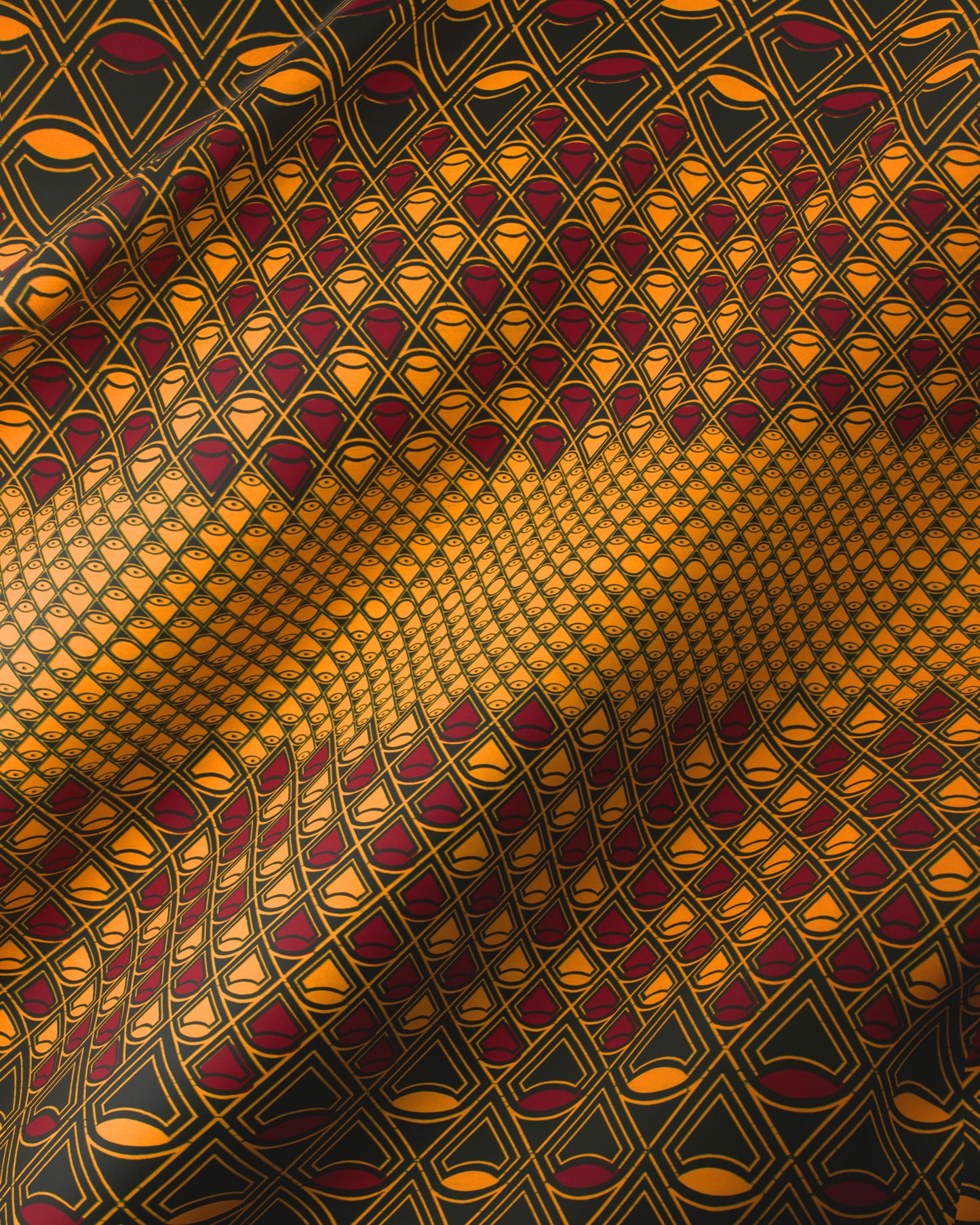 Wax Hollandais | VL50100.055 | Diamant, Okoso, Tambours parlants