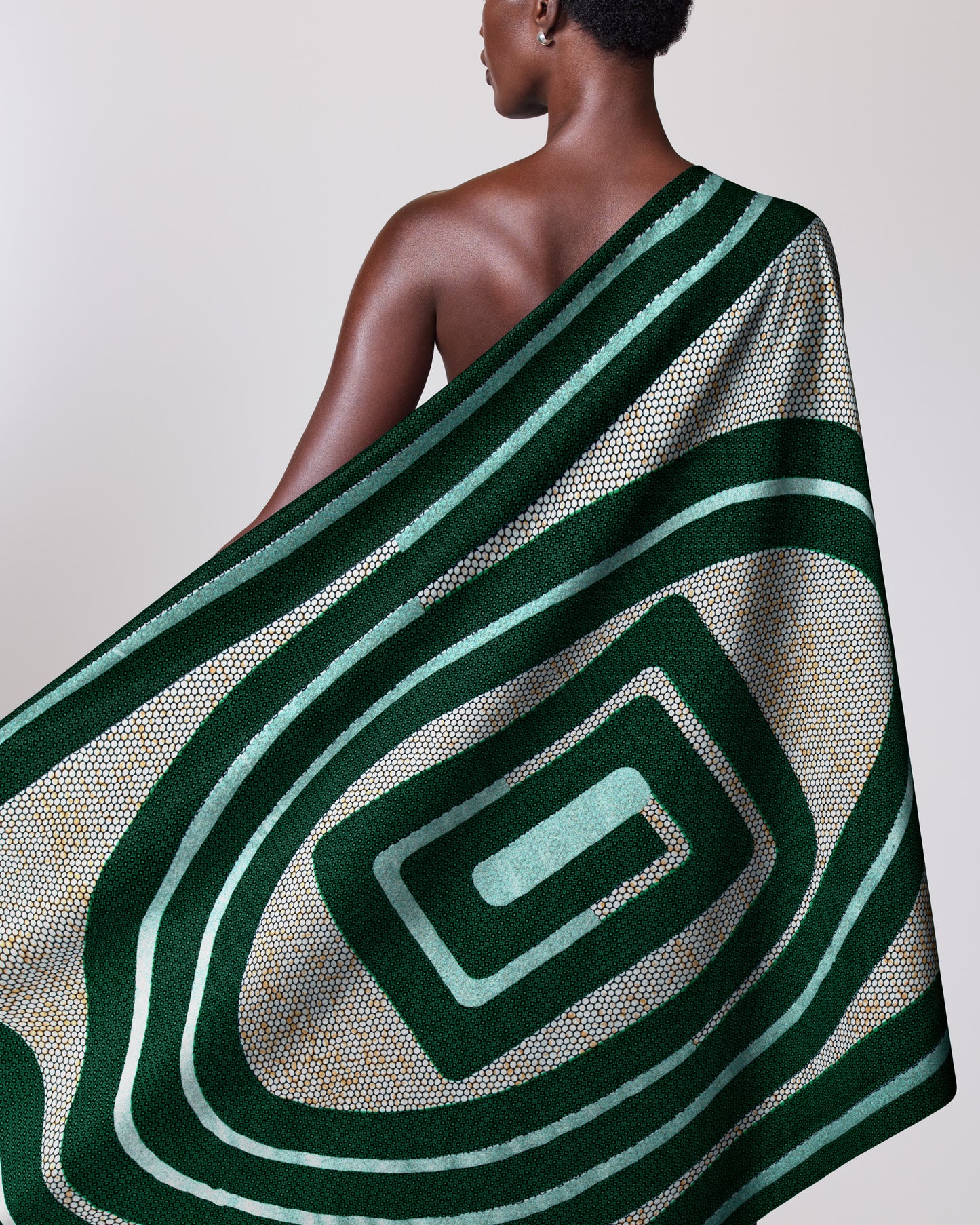 Wax Hollandais | VLA0196.127 | Orné de Vert Pastel