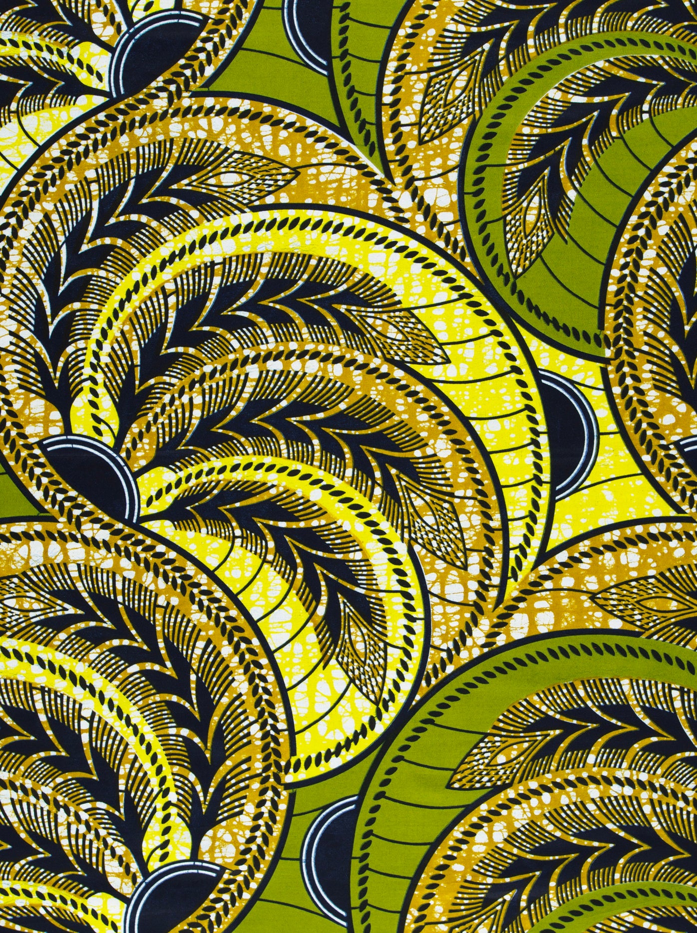 Vibrant African wax print fabric with bubble effect in Super-Wax | VLS0103.013 design