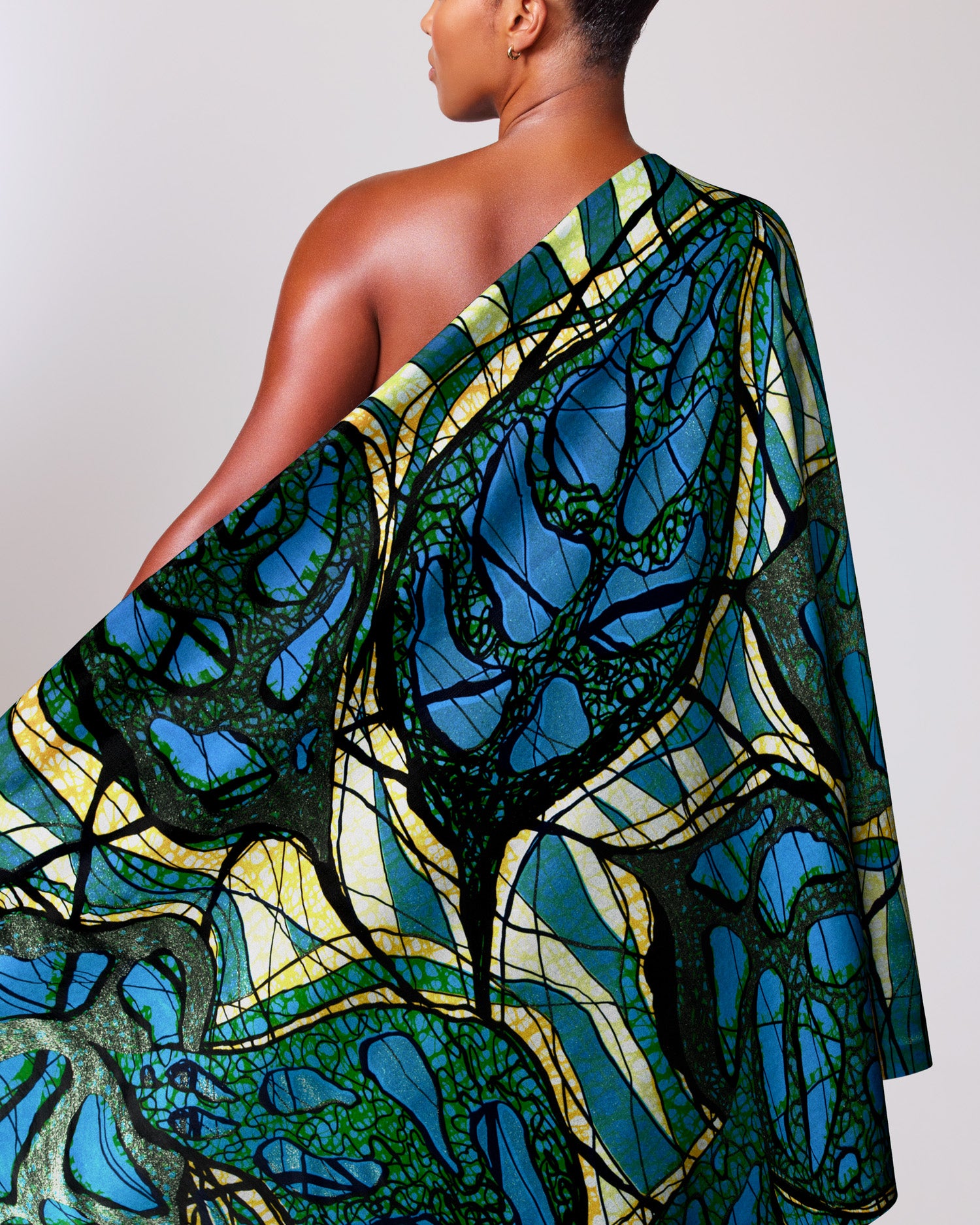 Grand Super-Wax | VLS1242.005 | Pale Green Shine Embellished