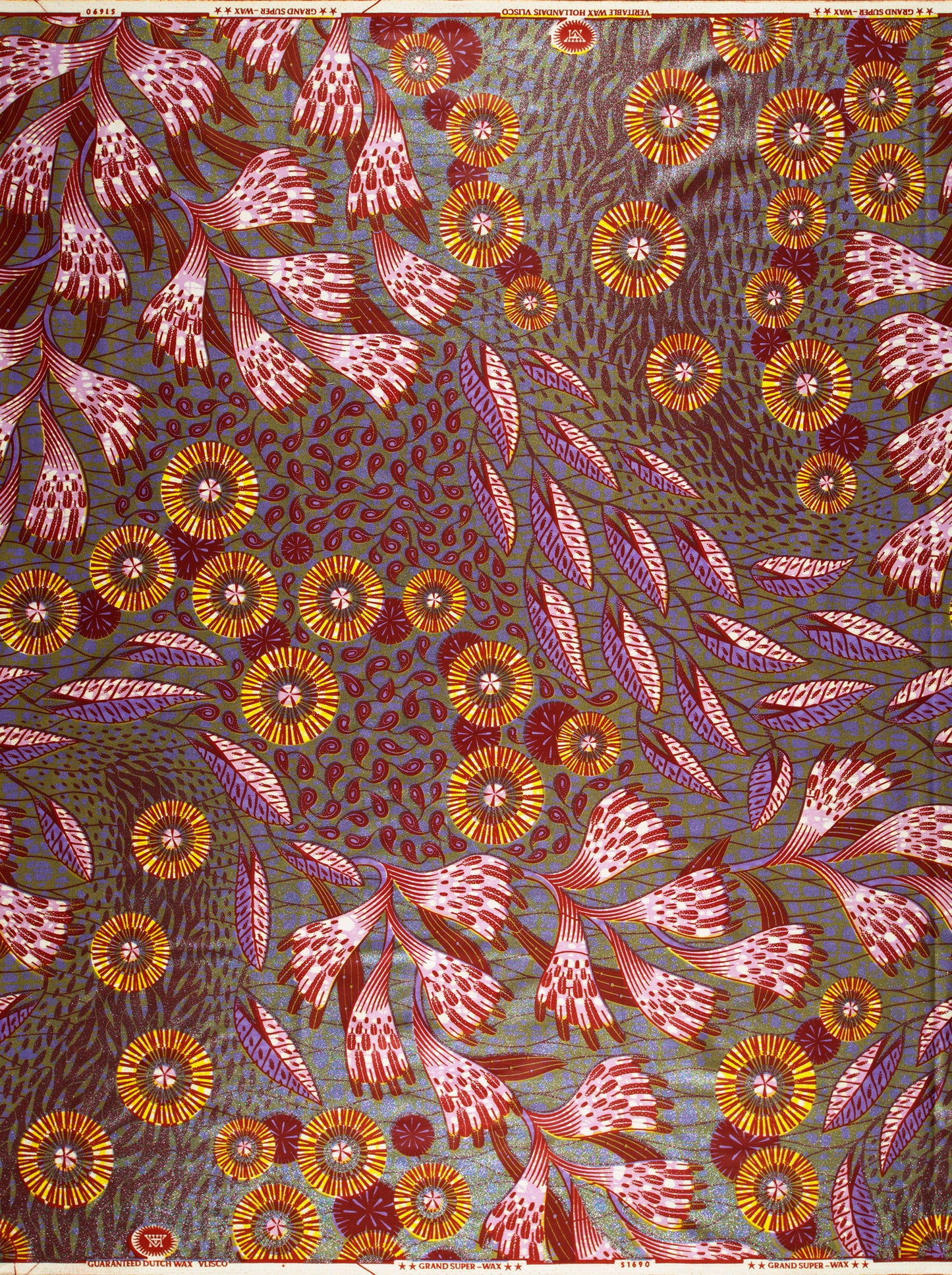 Grand Super-Wax | VLS1690.004 | Lilac-Green Shine Embellished