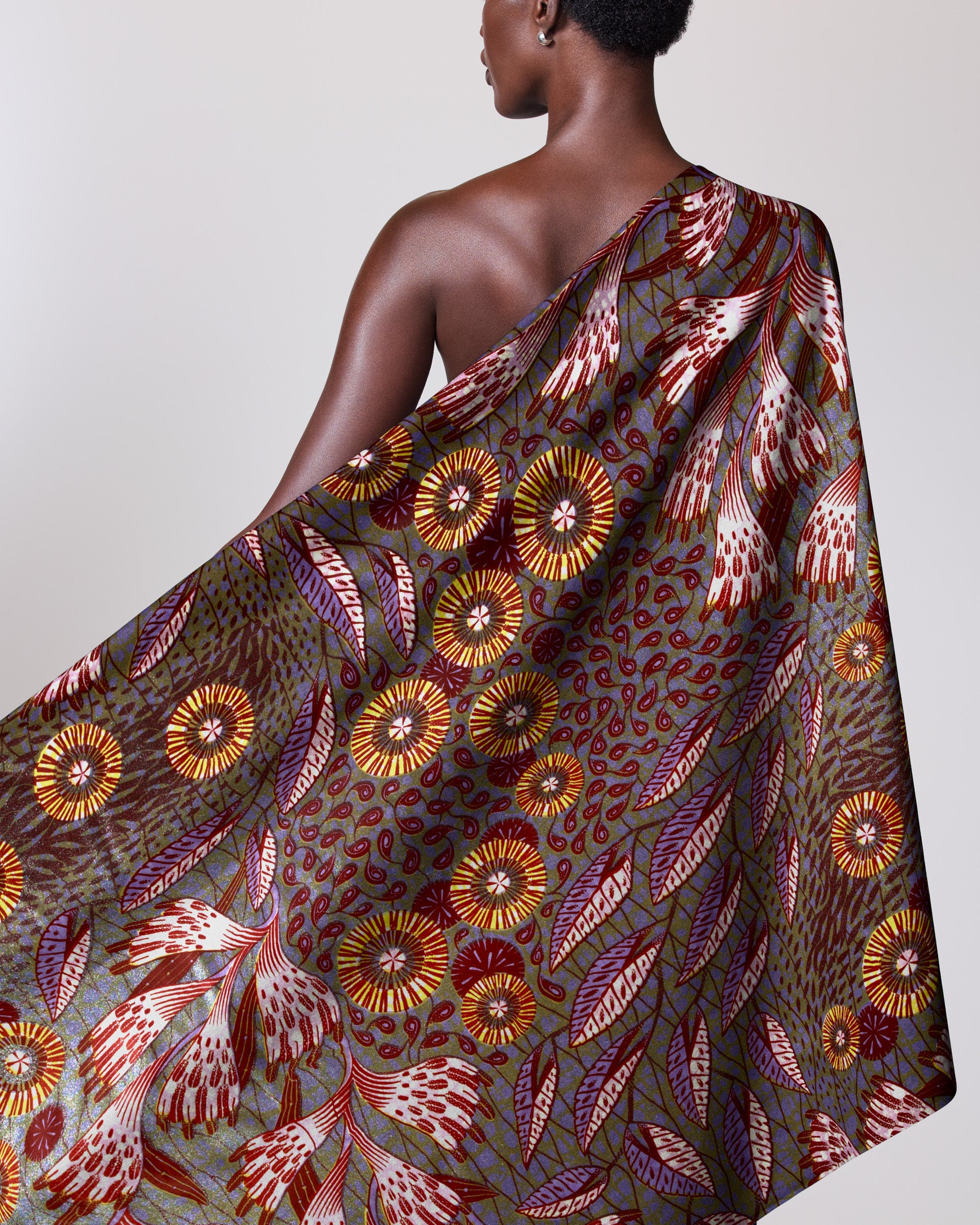 Grand Super-wax | Vls1690.004 | Lilac-green Shine – Vlisco