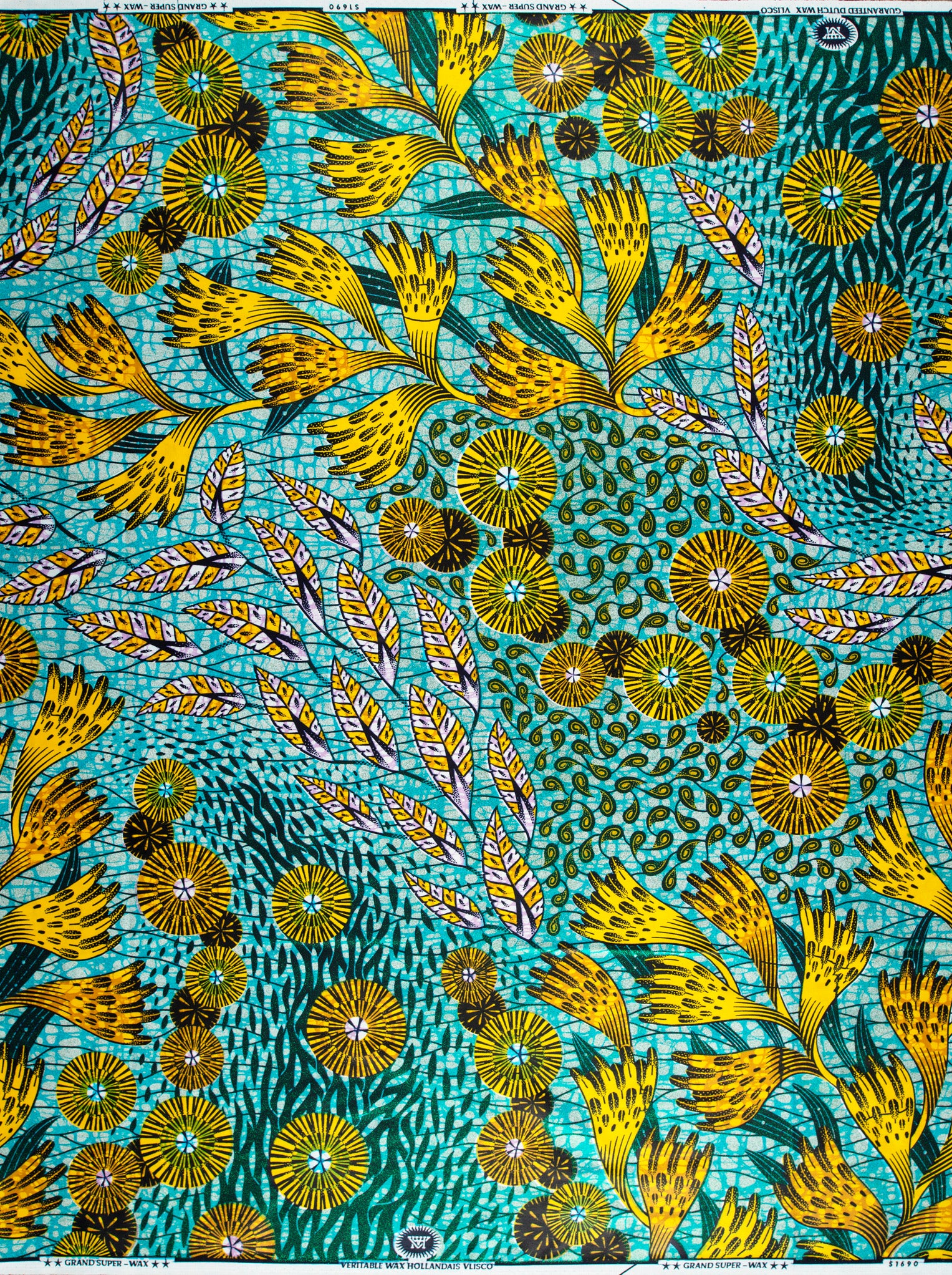 Grand Super-Wax | VLS1690.006 | Green Shine Embellished