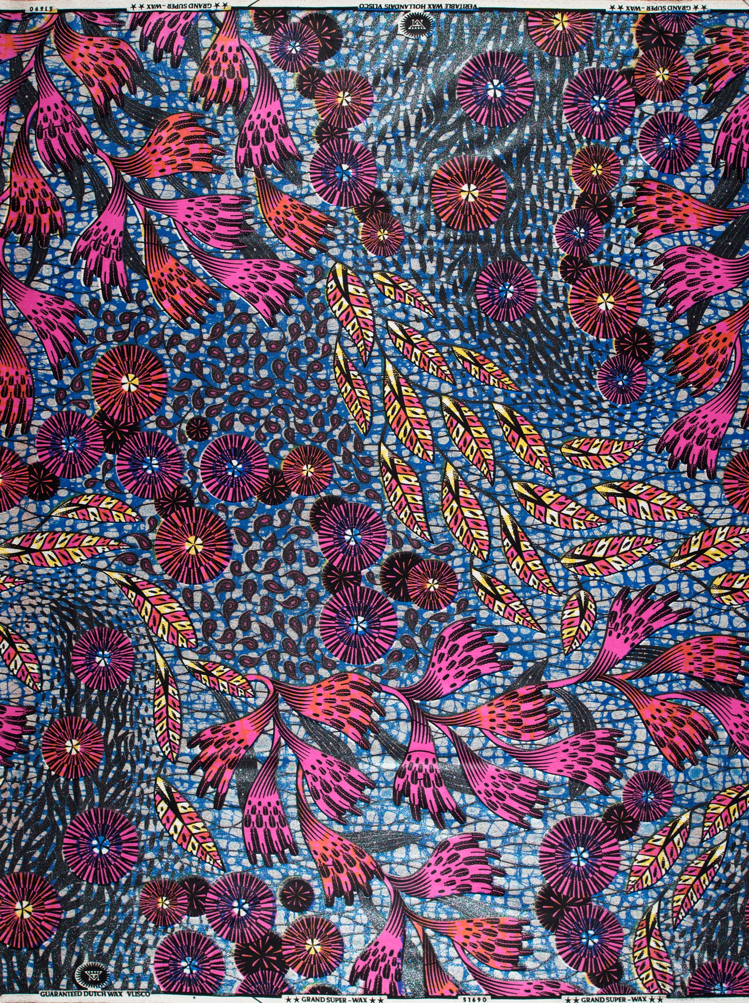 Grand Super-Wax | VLS1690.010 | Orné de Vert-Lilas Brillant