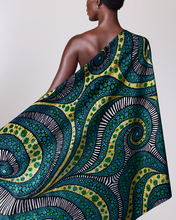 Grand Super-Wax | VLS1716.013 | Orné de Bleu Pâle Brillant