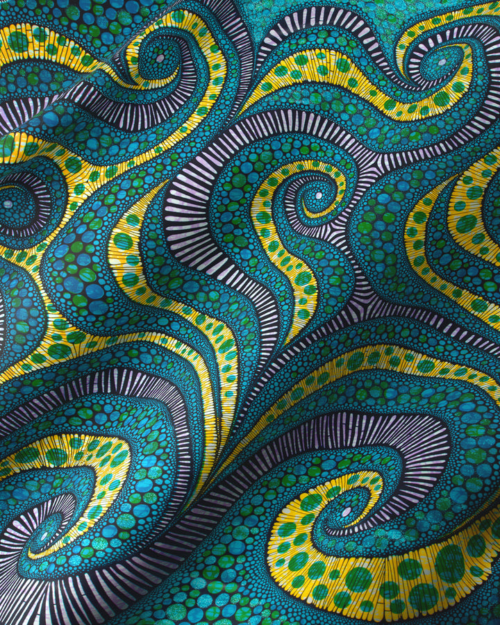 Grand Super-Wax | VLS1716.013 | Orné de Bleu Pâle Brillant