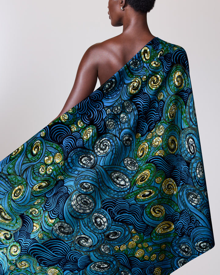 Grand Super-Wax | VLS2604.009 | Pale Green Shine Embellished