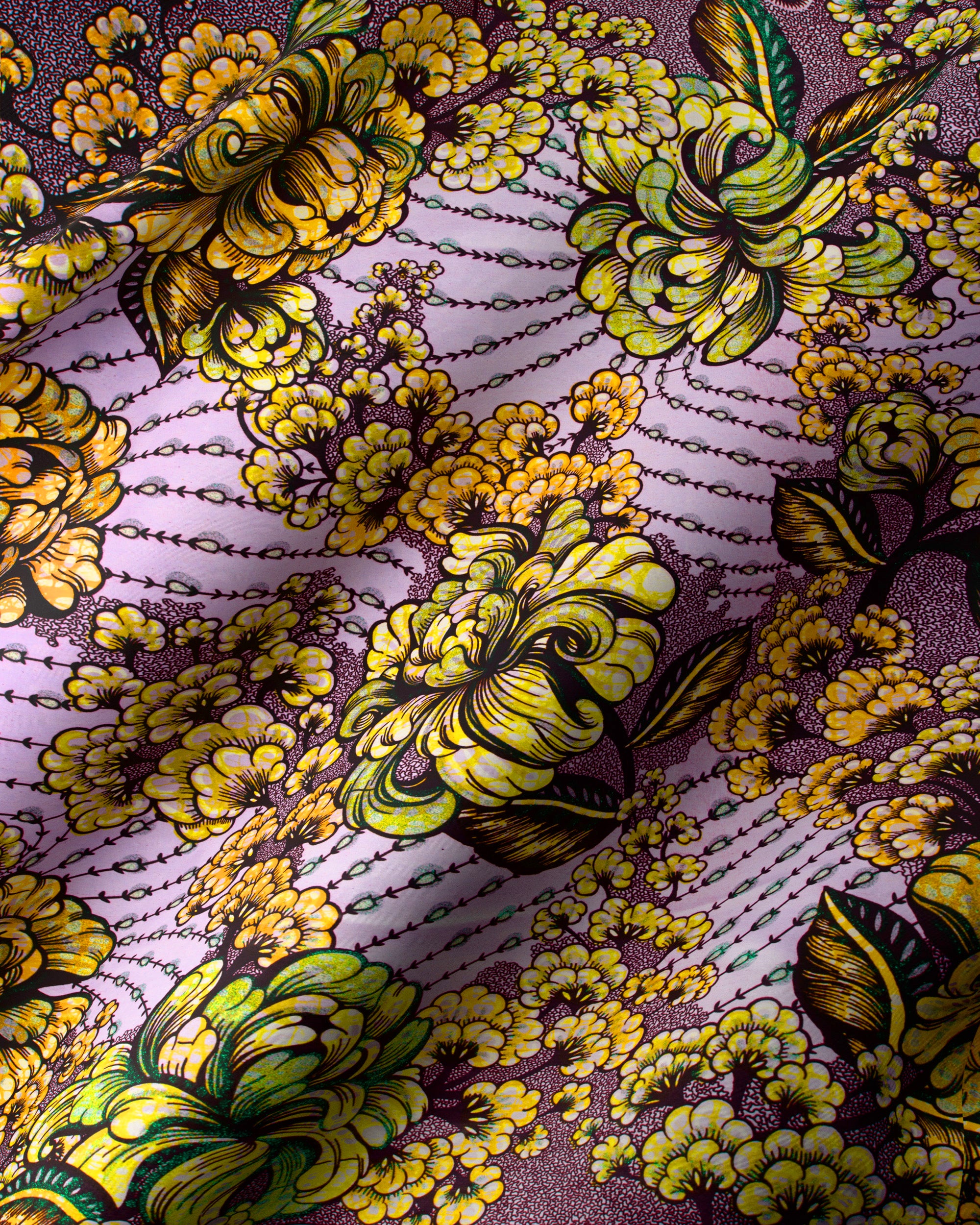 Grand Super-Wax | VLS3034.007 | Green Glitter Embellished – Vlisco