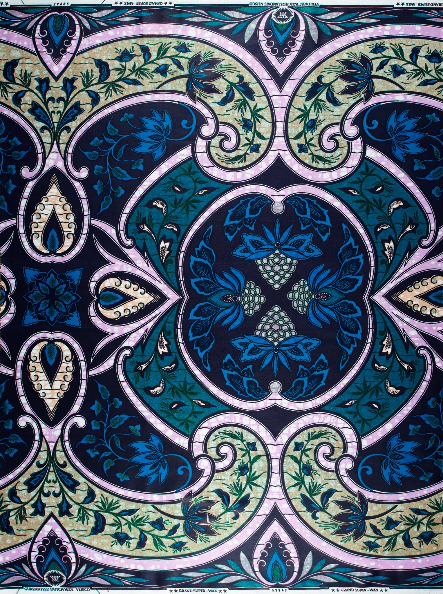 Grand Super-wax | Vls3947.014 | Green Shine – Vlisco