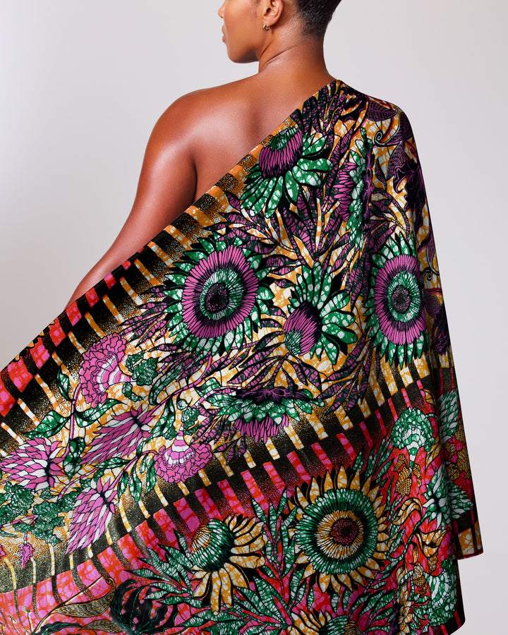 Grand Super-Wax | VLS6579.006 | Green-Gold Shine Embellished