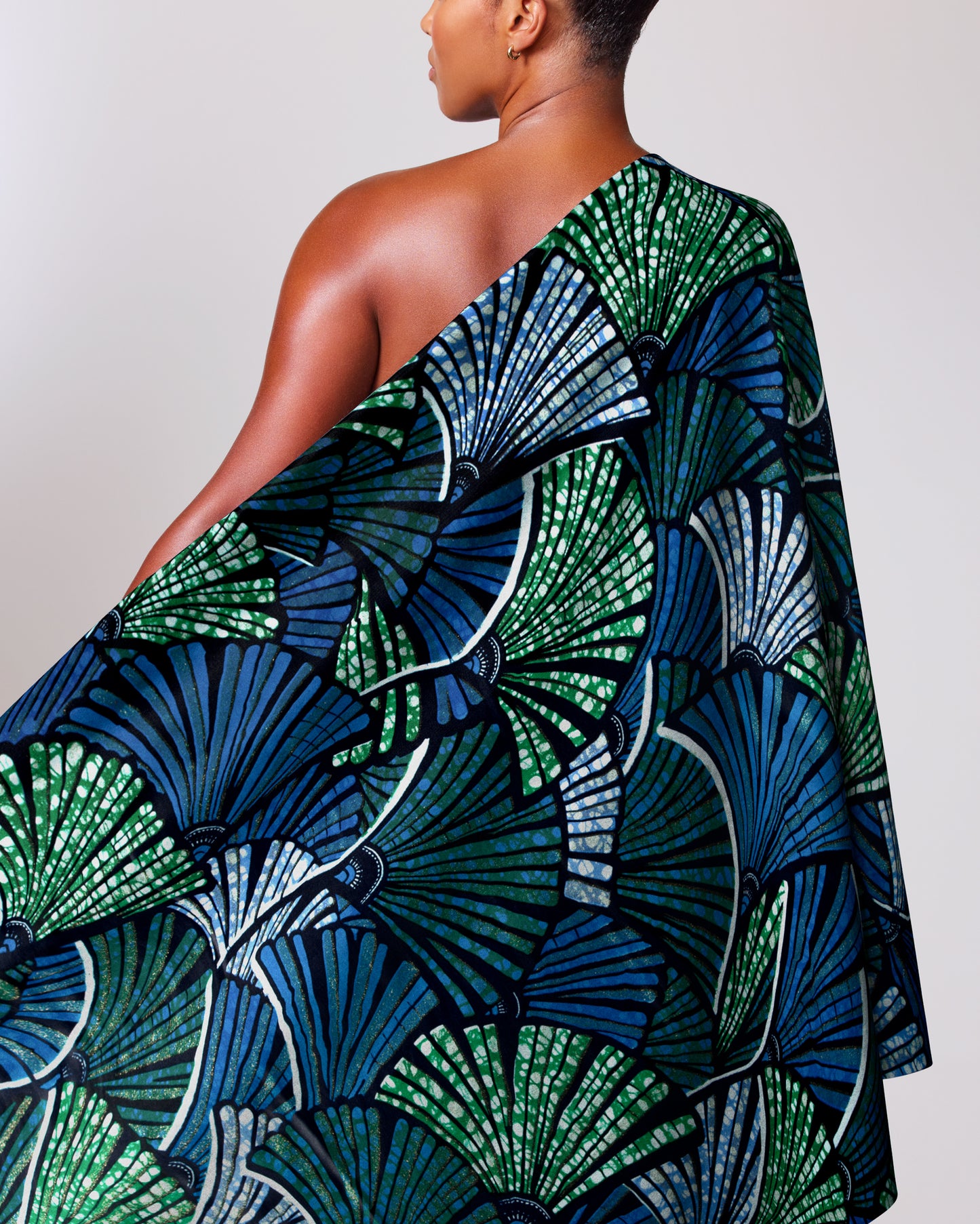 Grand Super-Wax | VLS6740.005 | Green-Gold Shine Embellished