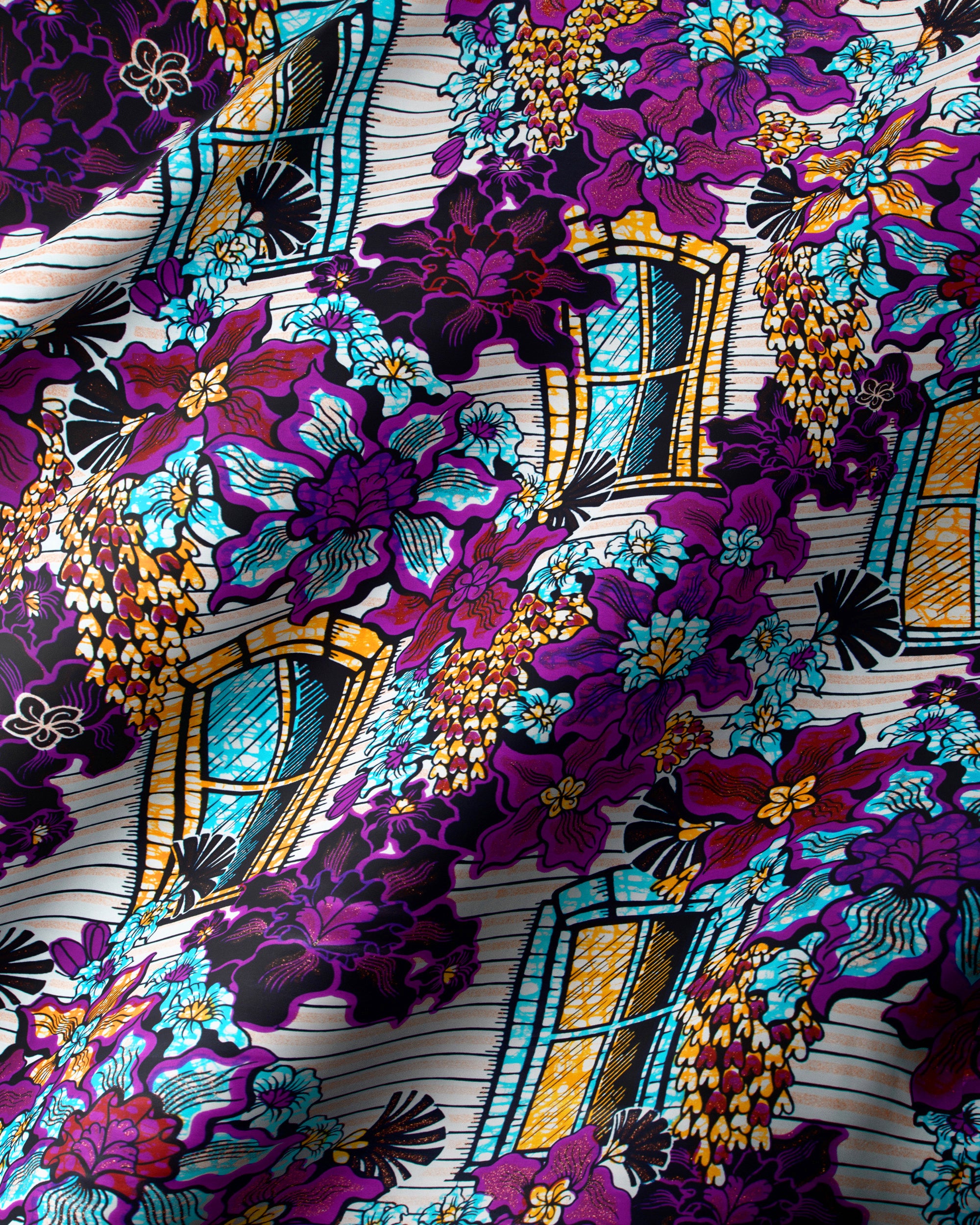 Grand Super-Wax | VLS7072.003 | Copper Glitter Embellished – Vlisco