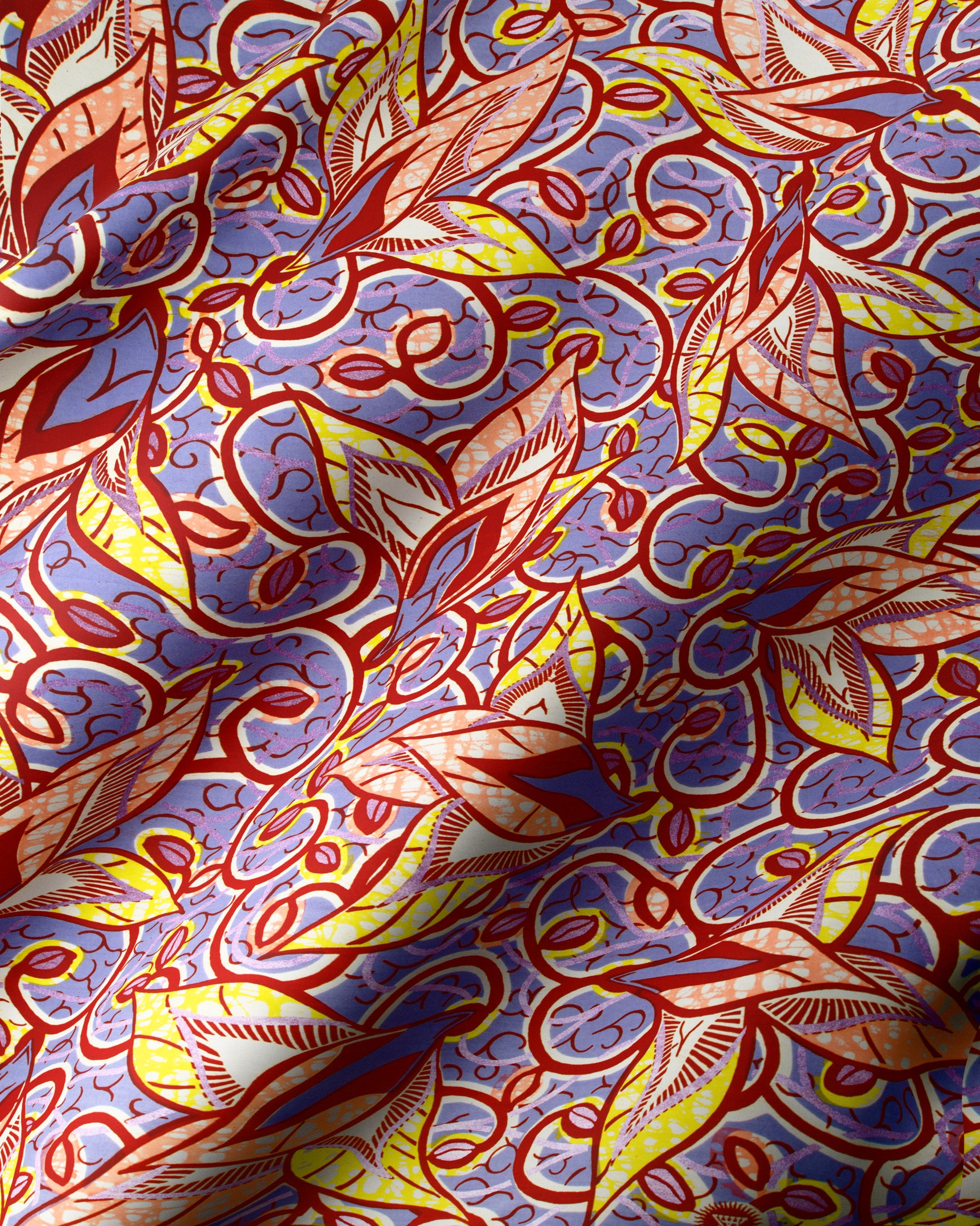 Super-Wax | VLS7382.018 | Pastel Lilac Embellished – Vlisco