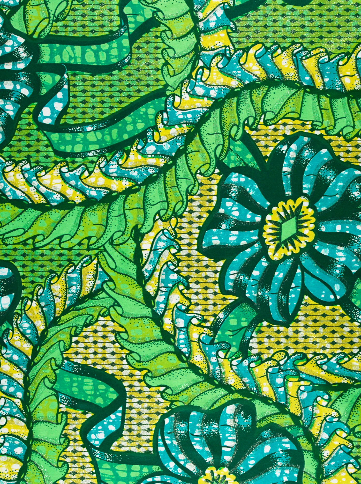 Grand Super-Wax | VLS8306.002 | Pale Green Shine Embellished