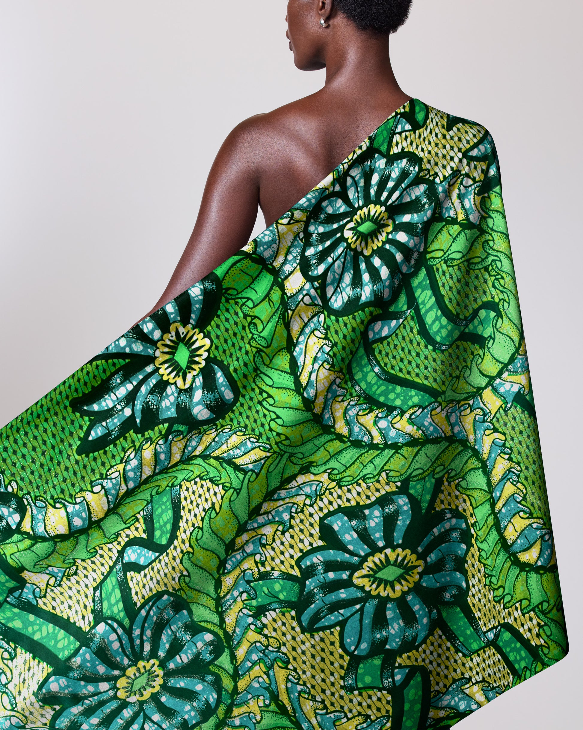 Grand Super-Wax | VLS8306.002 | Pale Green Shine Embellished