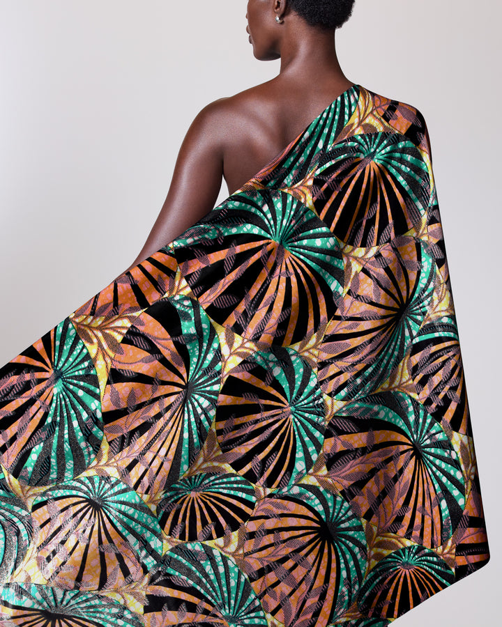 Grand Super-Wax | VLS8722.001 | Blue-Copper Shine Embellished