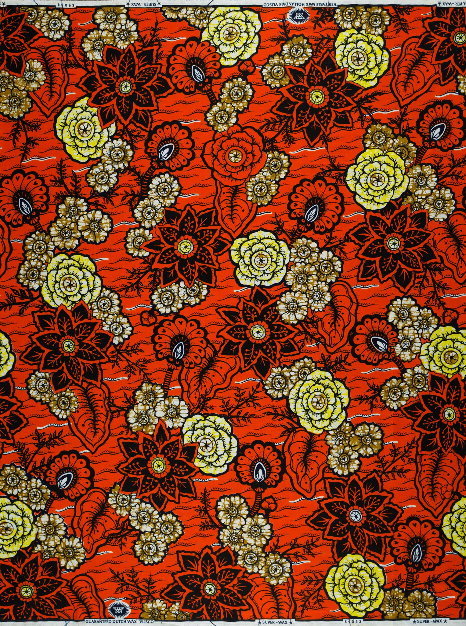 Wax Hollandais Fabric | VLISCO, a special African style wax