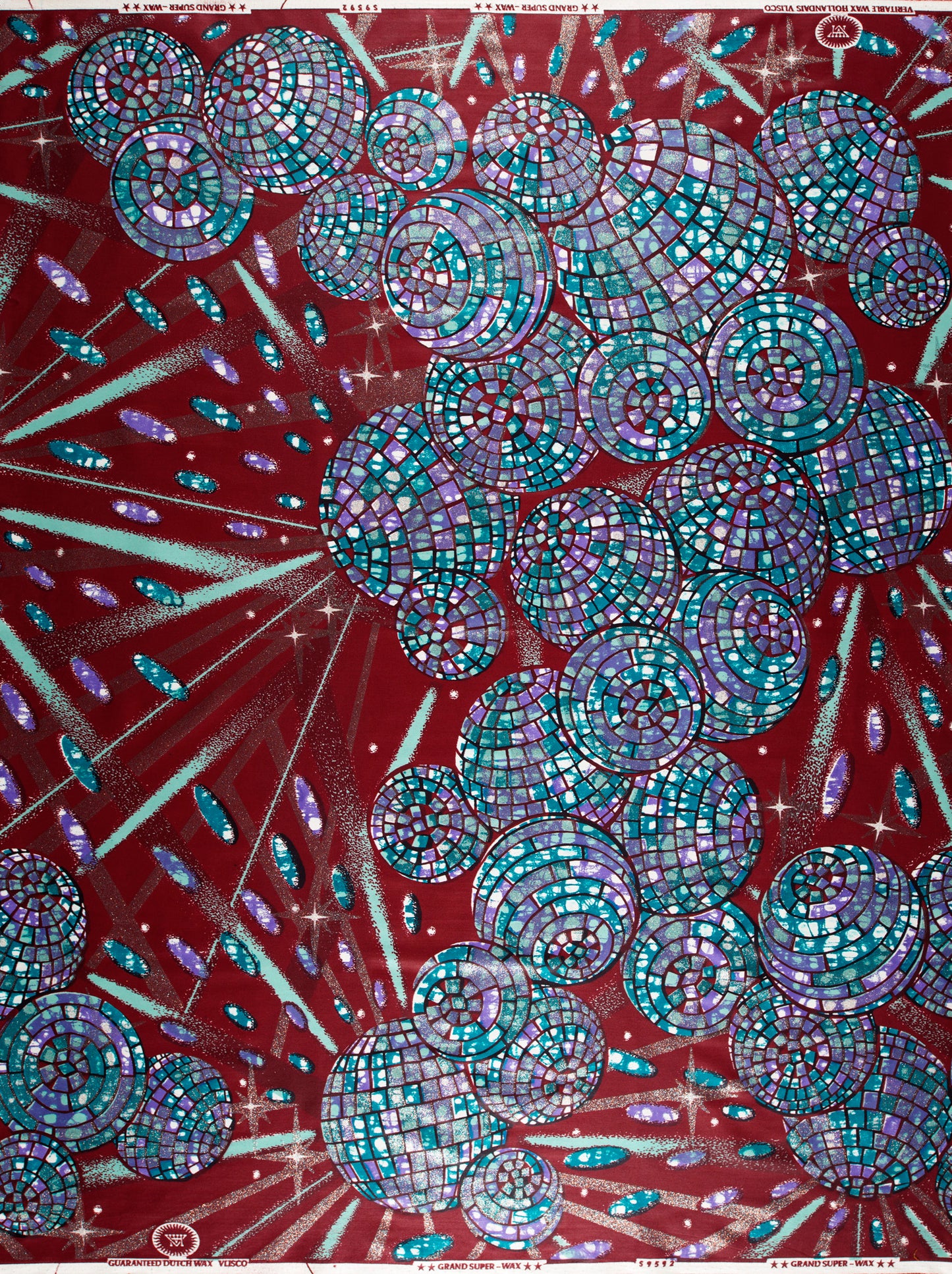 Grand Super-Wax | VLS9592.003 | Orné de Bleu-Cuivre Brillant