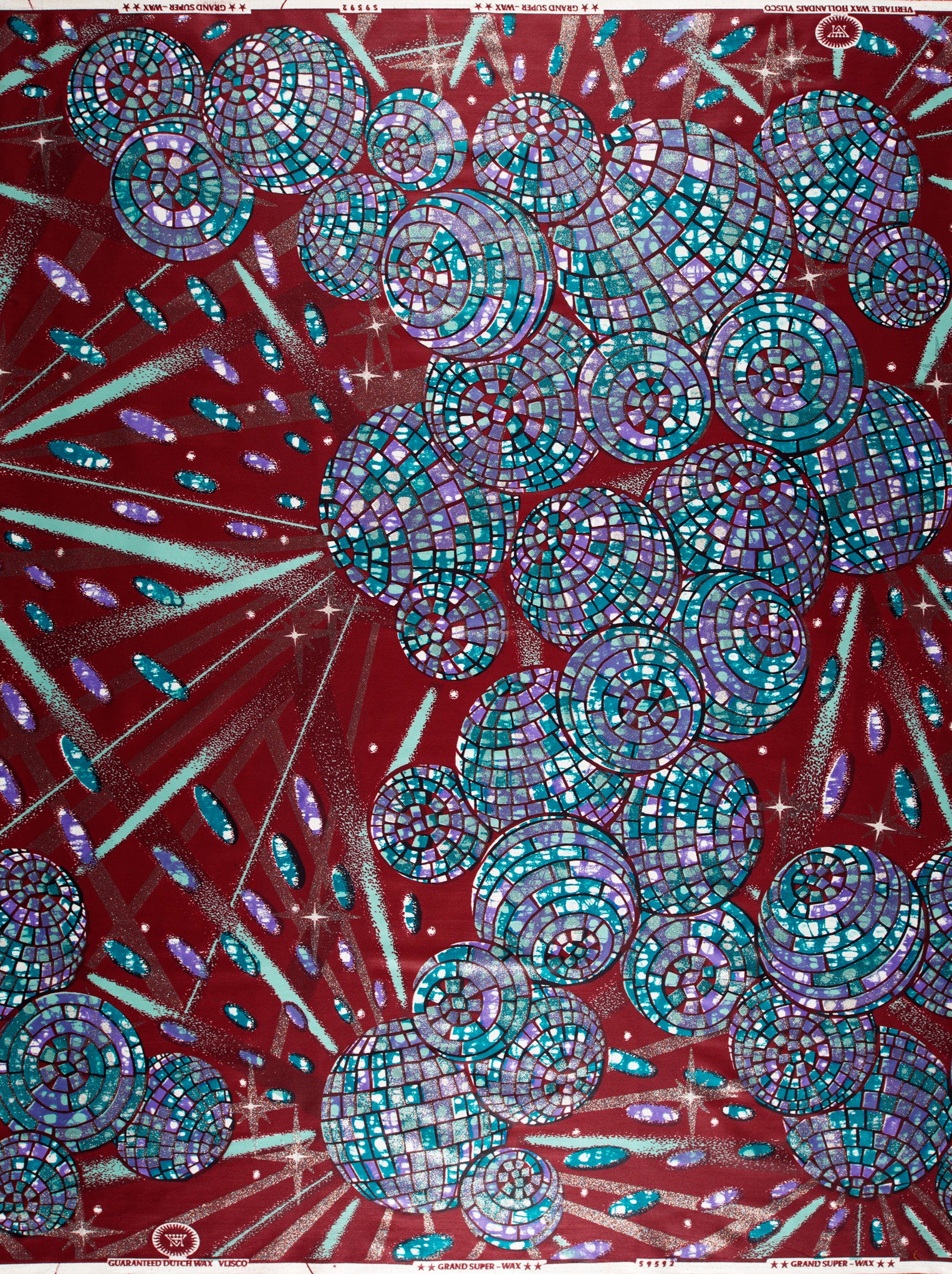 Grand Super-Wax | VLS9592.003 | Orné de Bleu-Cuivre Brillant