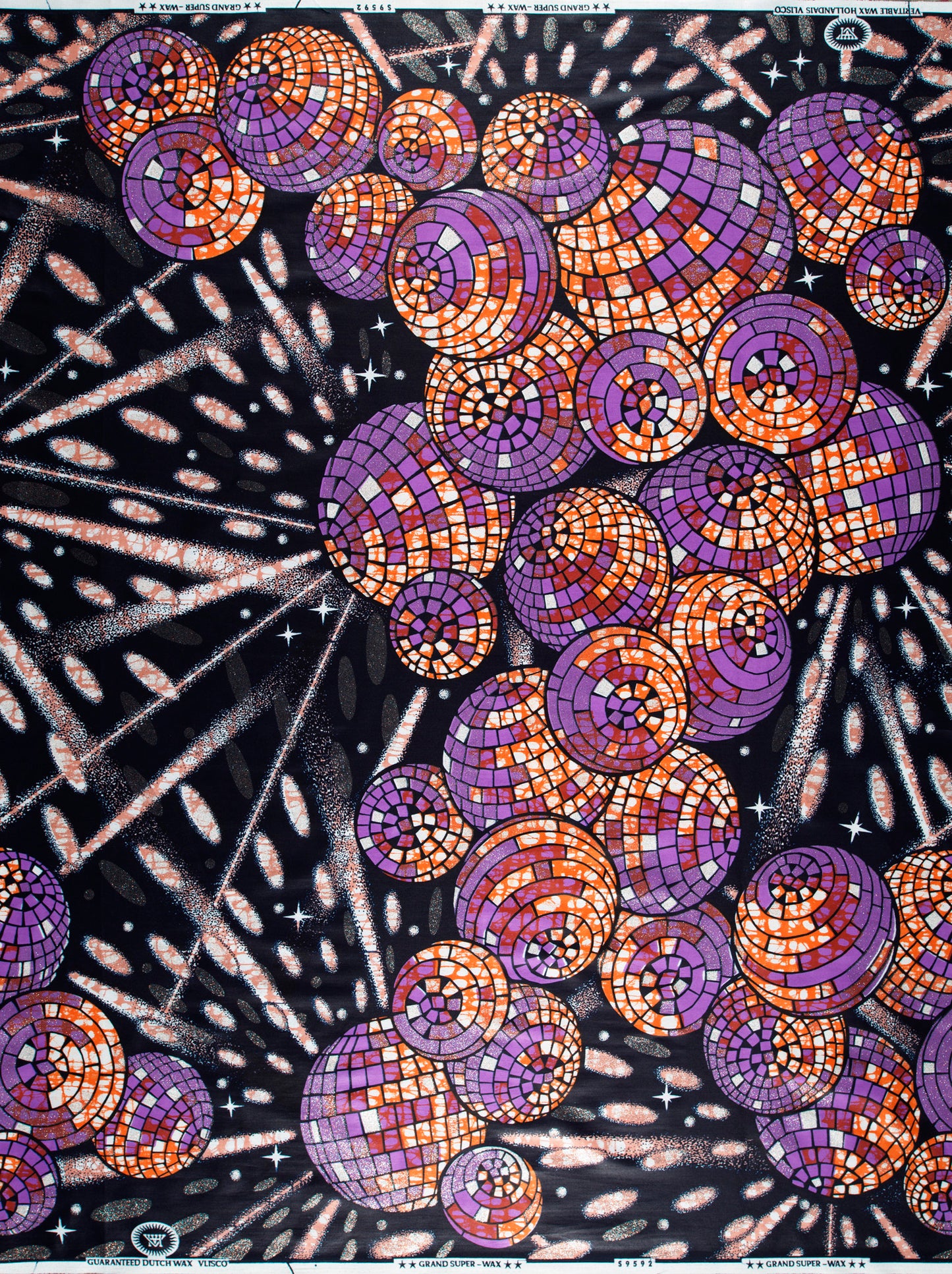 Grand Super-Wax | VLS9592.004 | Blue-Copper Shine Embellished