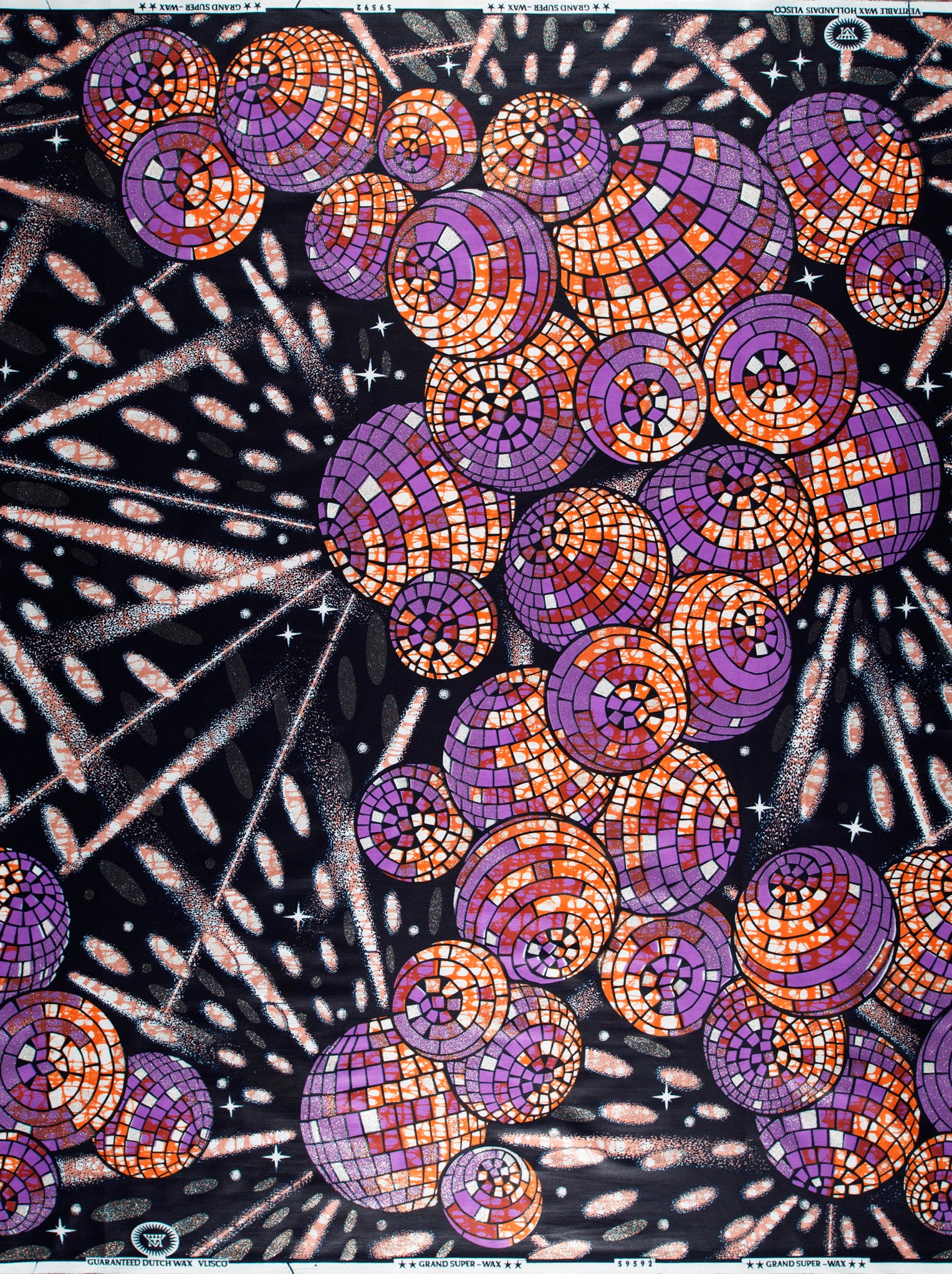 Grand Super-Wax | VLS9592.004 | Blue-Copper Shine Embellished