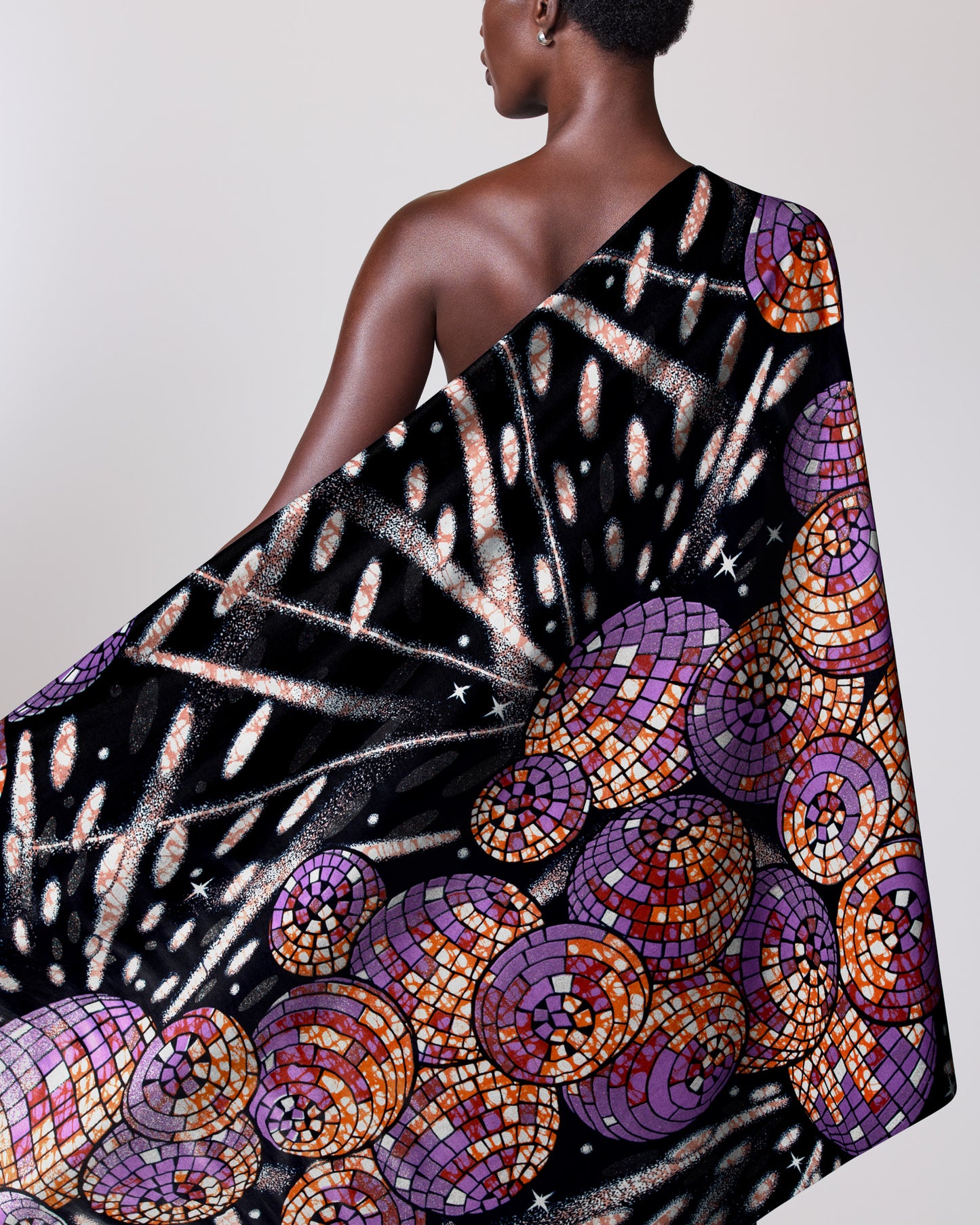 Grand Super-Wax | VLS9592.004 | Blue-Copper Shine Embellished