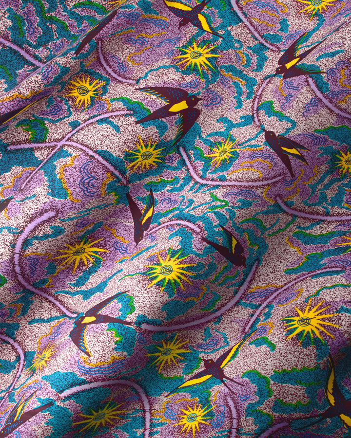 Satin Royal | VLW1252.007 | Royal Blue Embellished