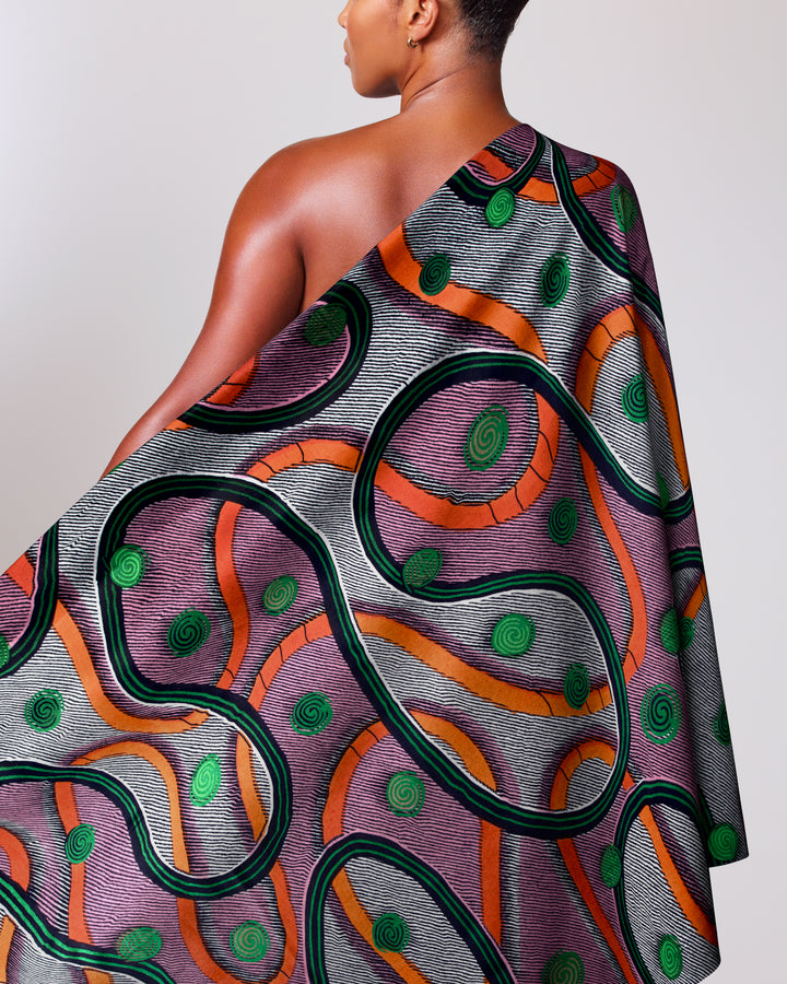 Satin Royal | VLW3211.008 | Emerald Green Embellished