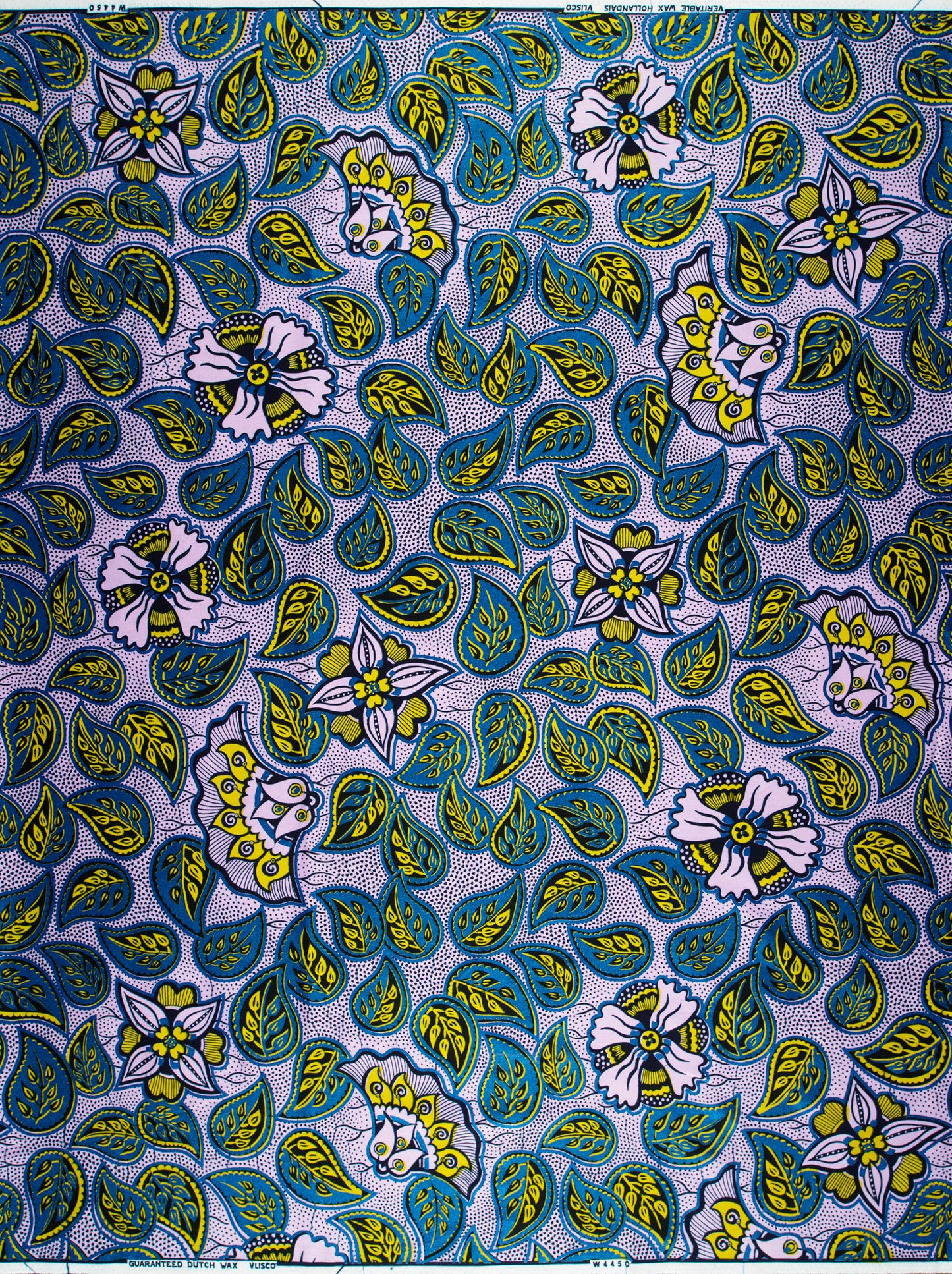 Wax Hollandais | VLW4450.017 | Royal Blue Embellished