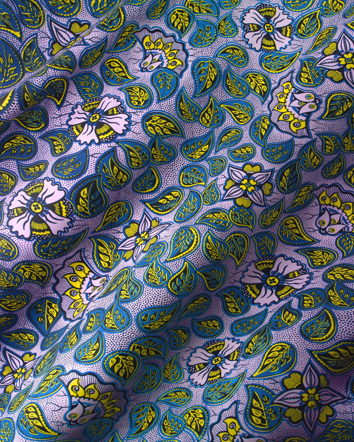 Wax Hollandais | VLW4450.017 | Royal Blue Embellished