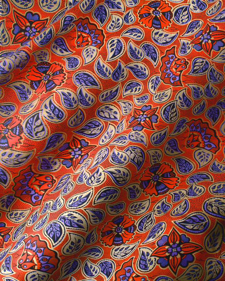 Wax Hollandais | VLW4450.018 | Silver Embellished