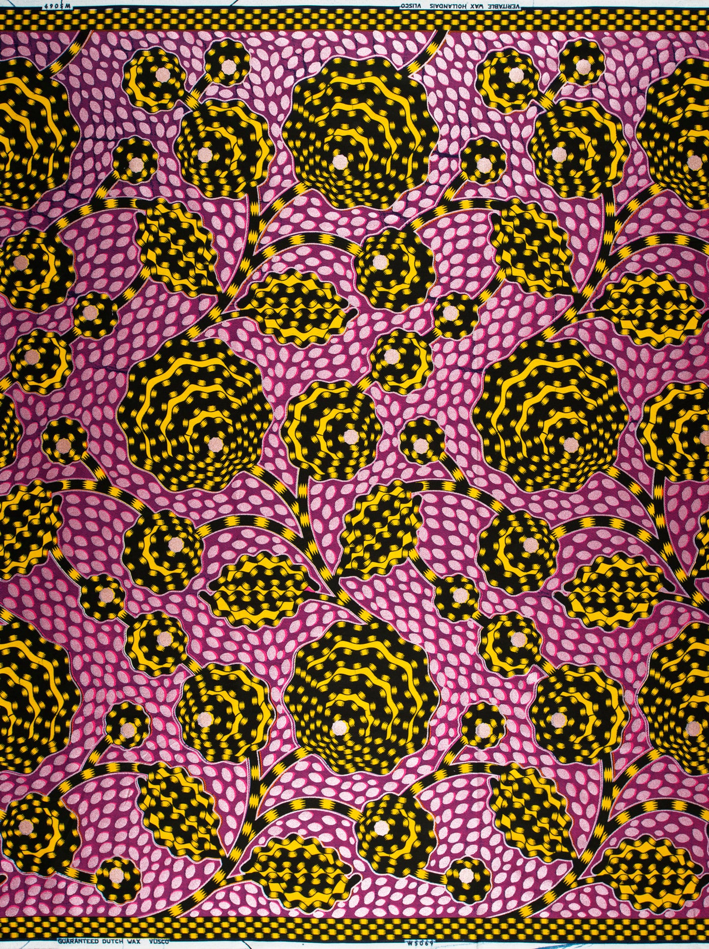 Wax Hollandais | VLW5069.013 | Orné de Rose Pastel