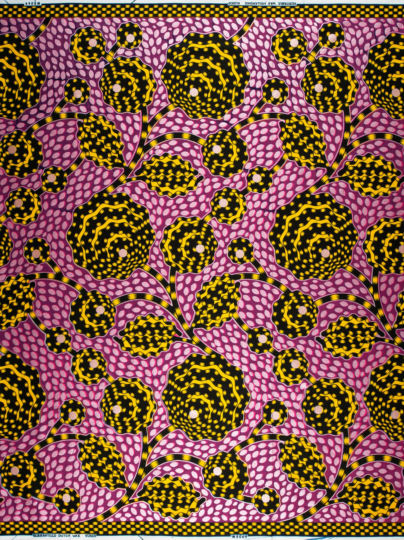 Wax Hollandais | VLW5069.013 | Orné de Rose Pastel