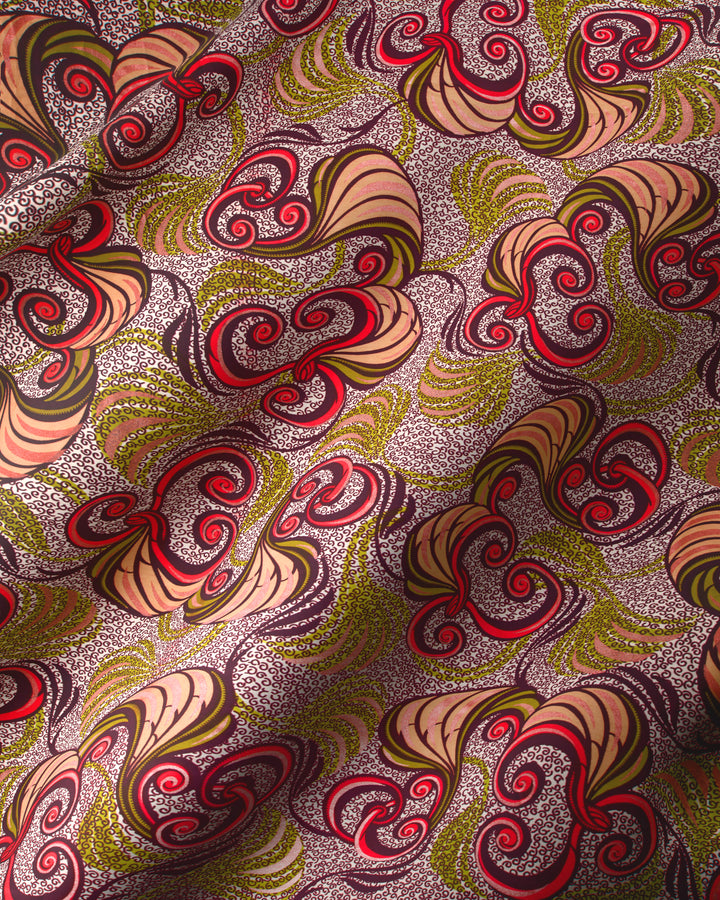 Satin Royal | VLW7252.004 | Orné de Rose Pâle