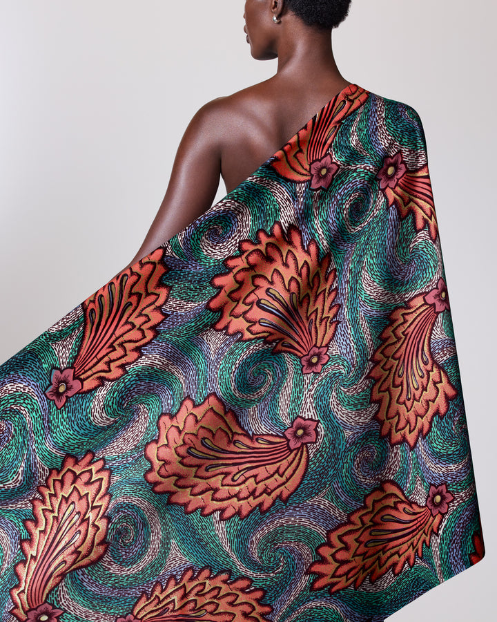 Satin Royal | VLW8985.005 | Gold Embellished