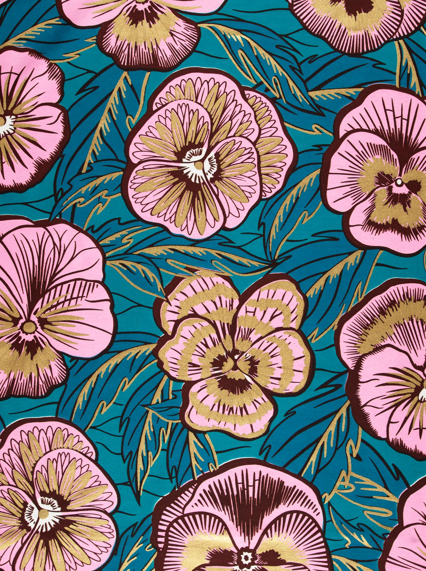 Wax Hollandais | VLW9787.006 | Gold Embellished