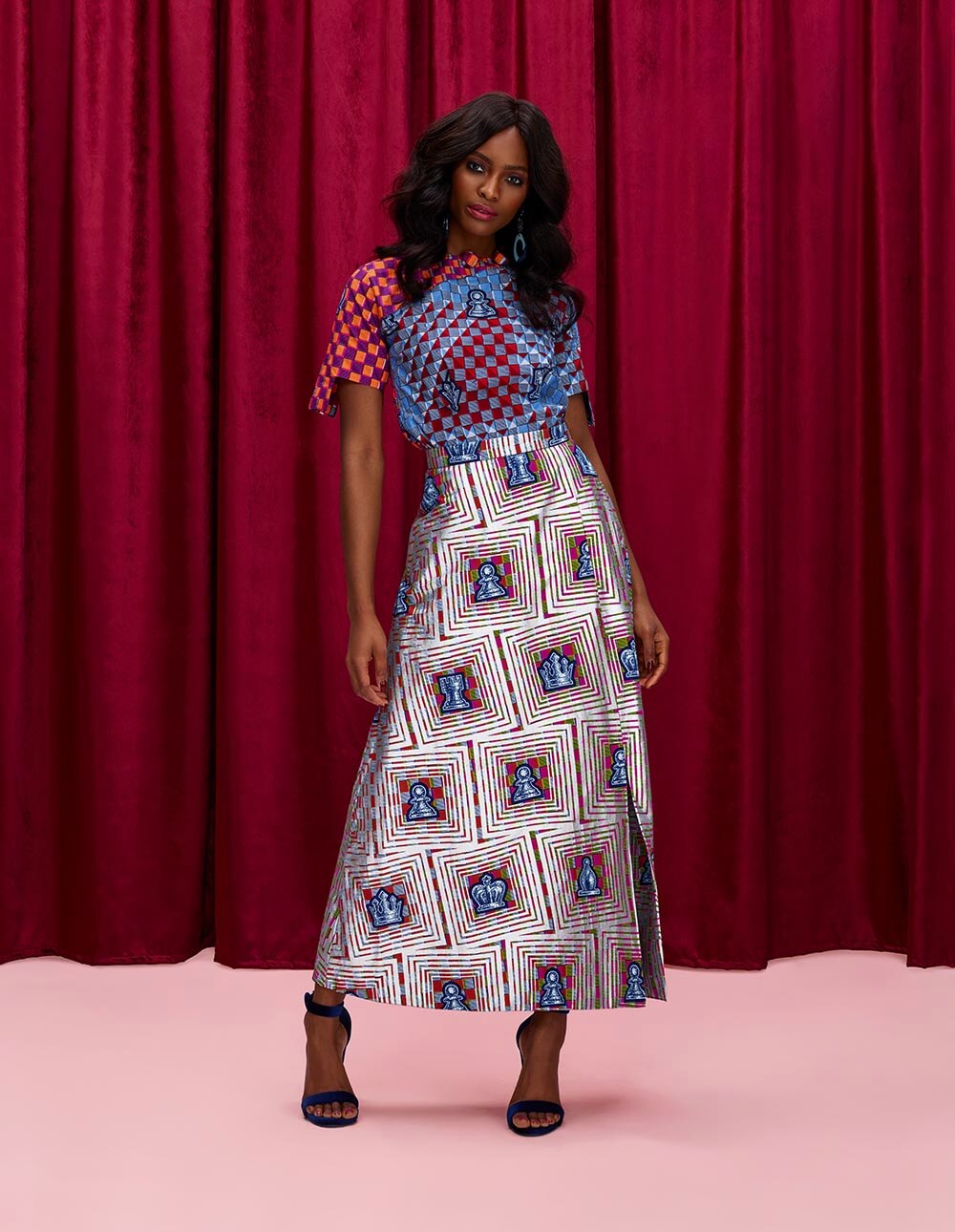 Statement skirt - African Fashion lookbook | African styles